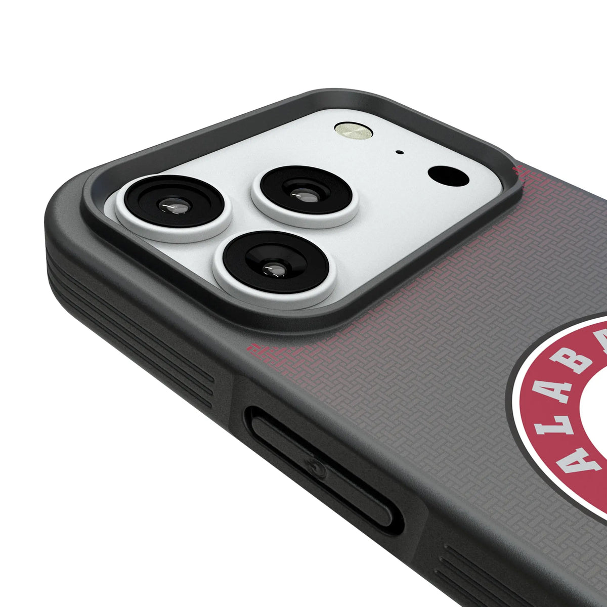 University of Alabama Crimson Tide Linen iPhone Bump Phone Case for Apple iPhone - Detail#Device_iPhone 18 Pro