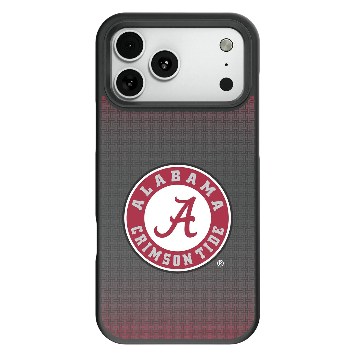 University of Alabama Crimson Tide Linen Bump Phone Case for Apple iPhone