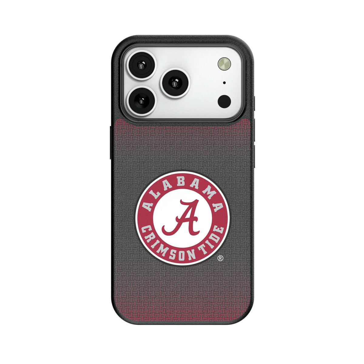 University of Alabama Crimson Tide Linen MagSafe Compatible Phone Case for Apple iPhone