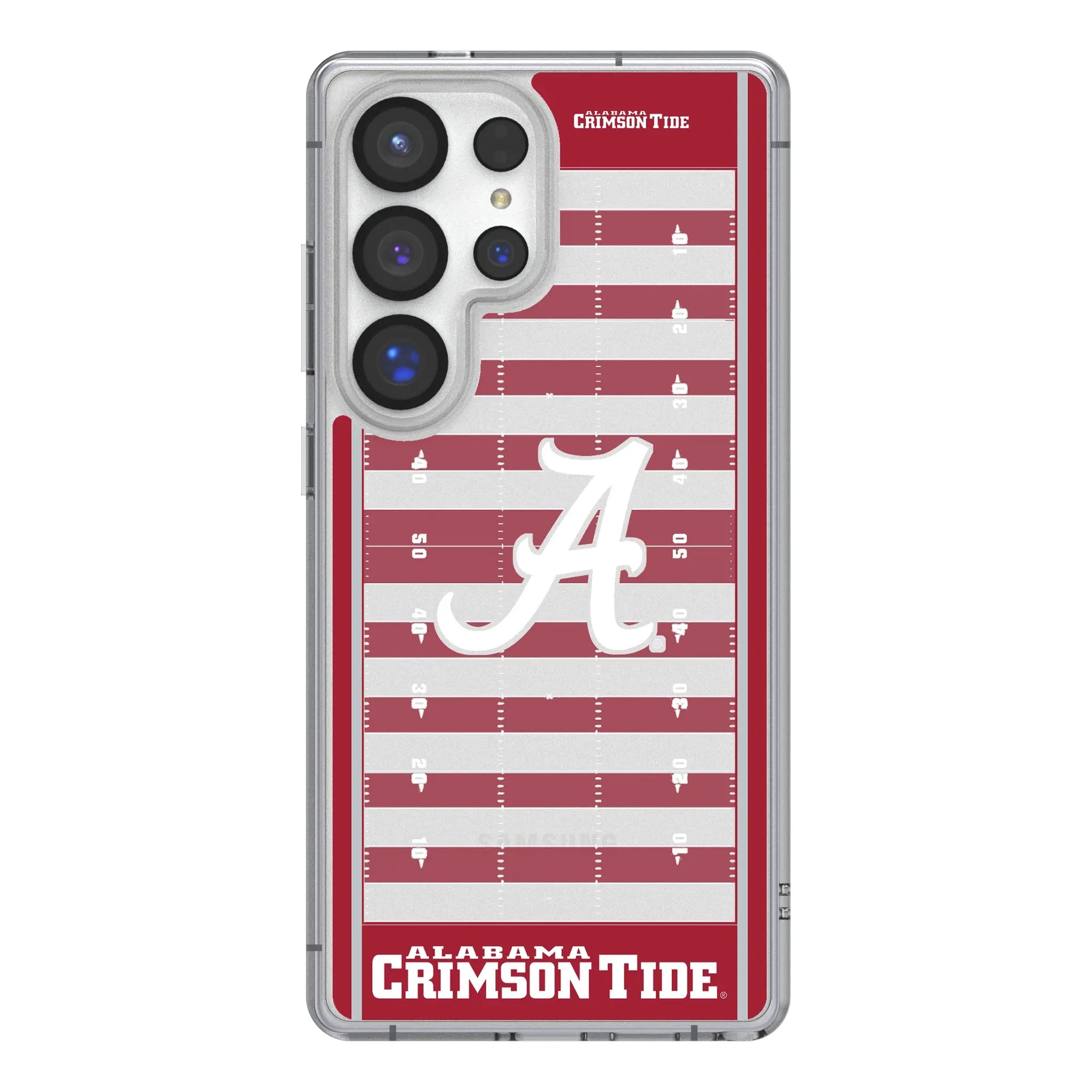 University of Alabama Crimson Tide Script A Field Galaxy Clear Phone Case for Samsung Galaxy#Device_Galaxy S25 Ultra