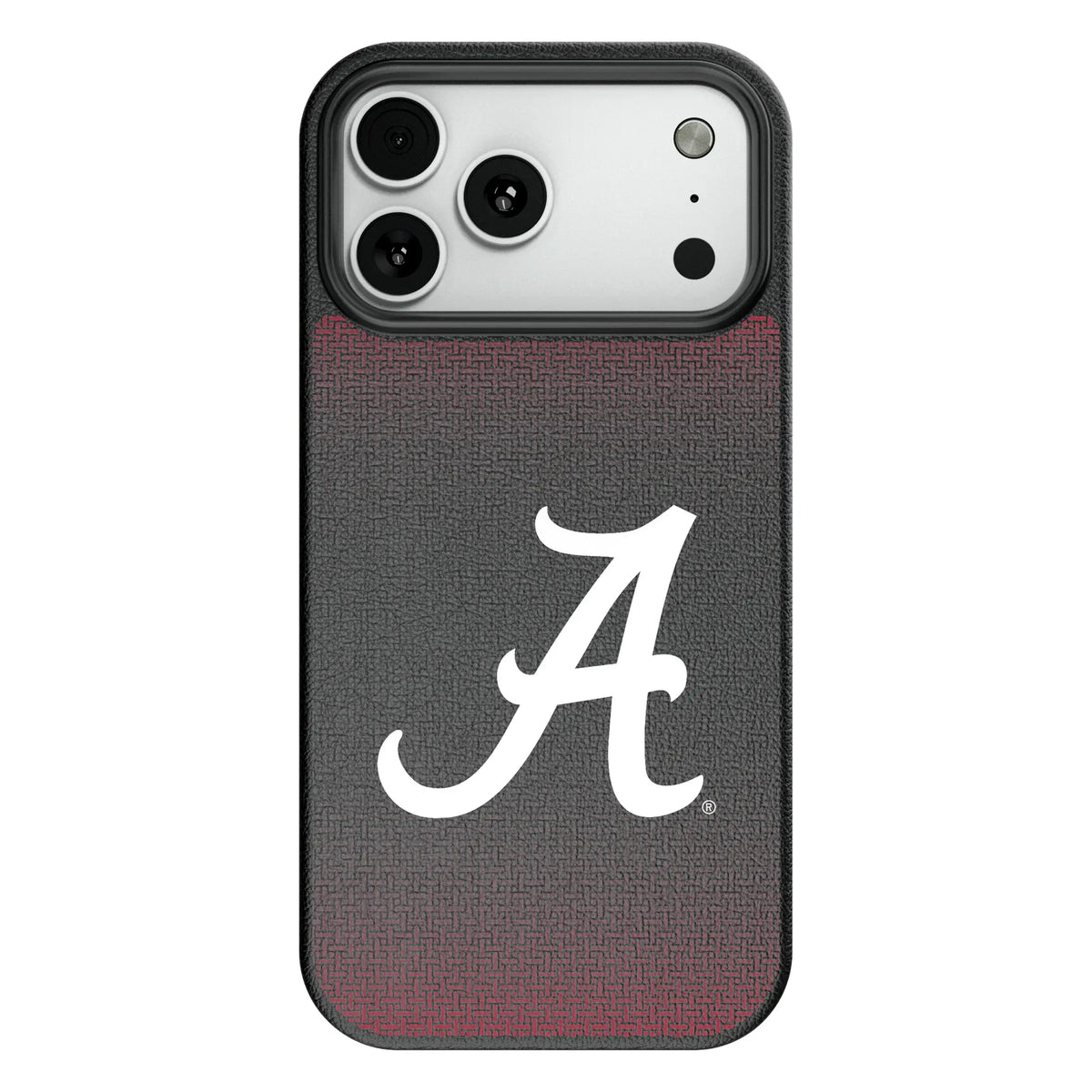 University of Alabama Crimson Tide Script A Linen MagSafe Compatible Phone Case for Apple iPhone