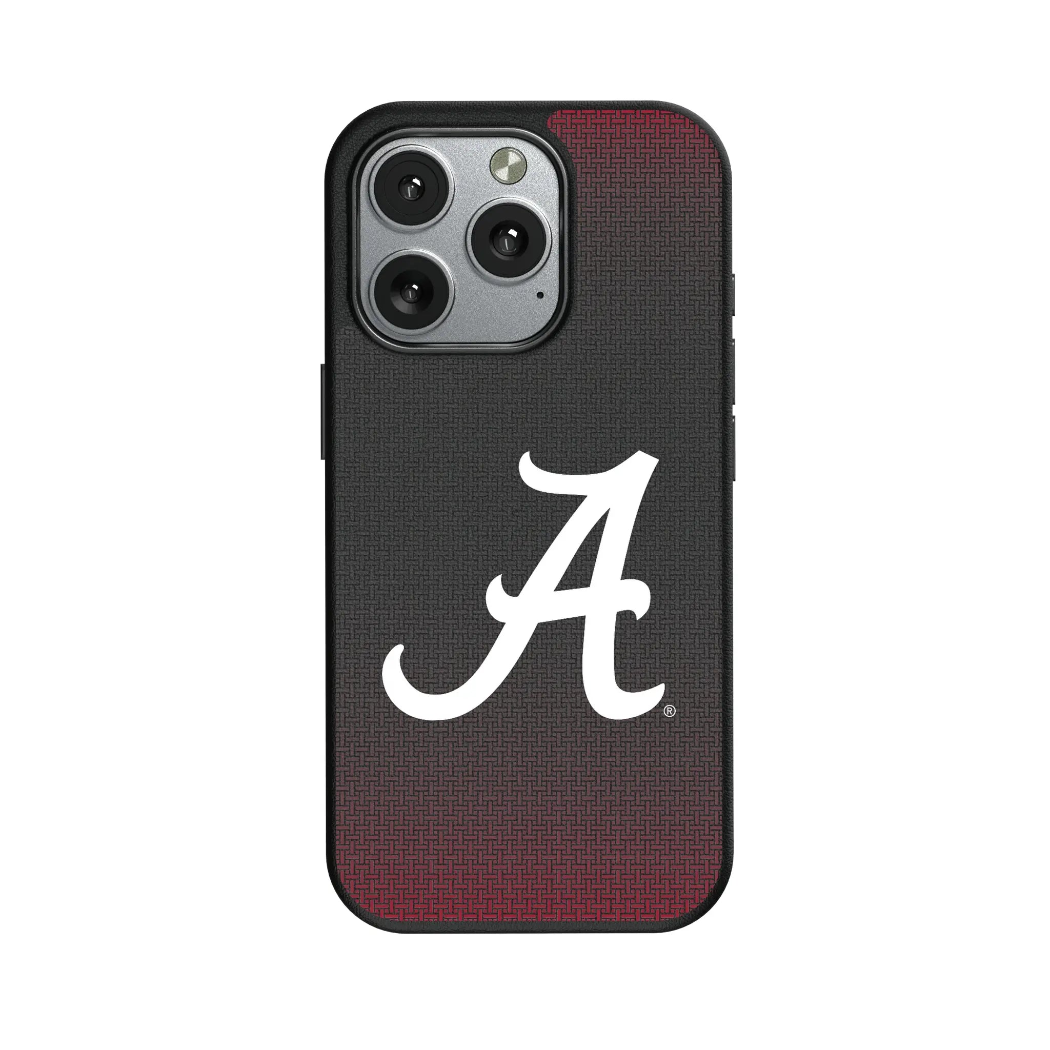 University of Alabama Crimson Tide Script A Linen iPhone MagSafe Compatible Phone Case for Apple iPhone