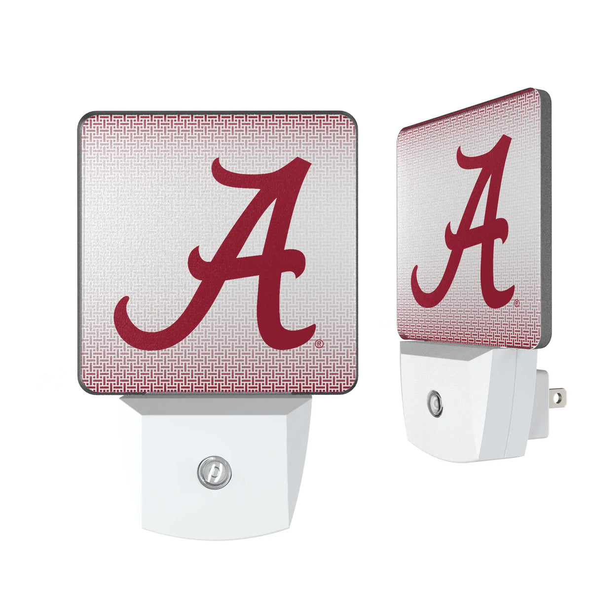 University of Alabama Crimson Tide Script A Linen Night Light 2-Pack