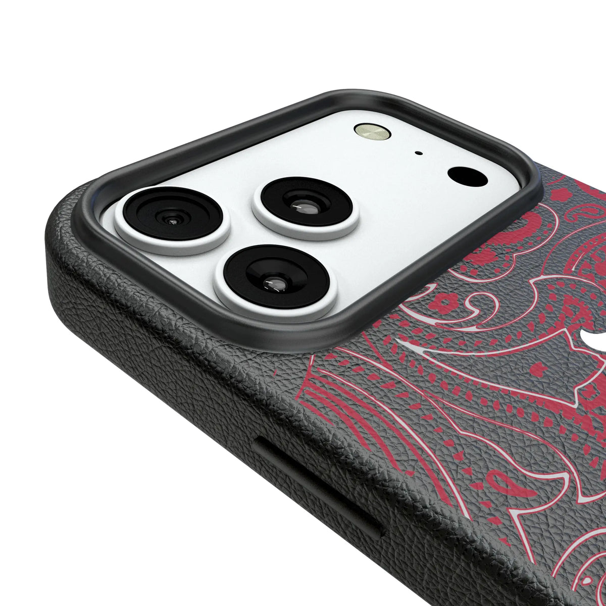 University of Alabama Crimson Tide Script A Paisley iPhone MagSafe Compatible Phone Case for Apple iPhone - Detail#Device_iPhone 18 Pro Max