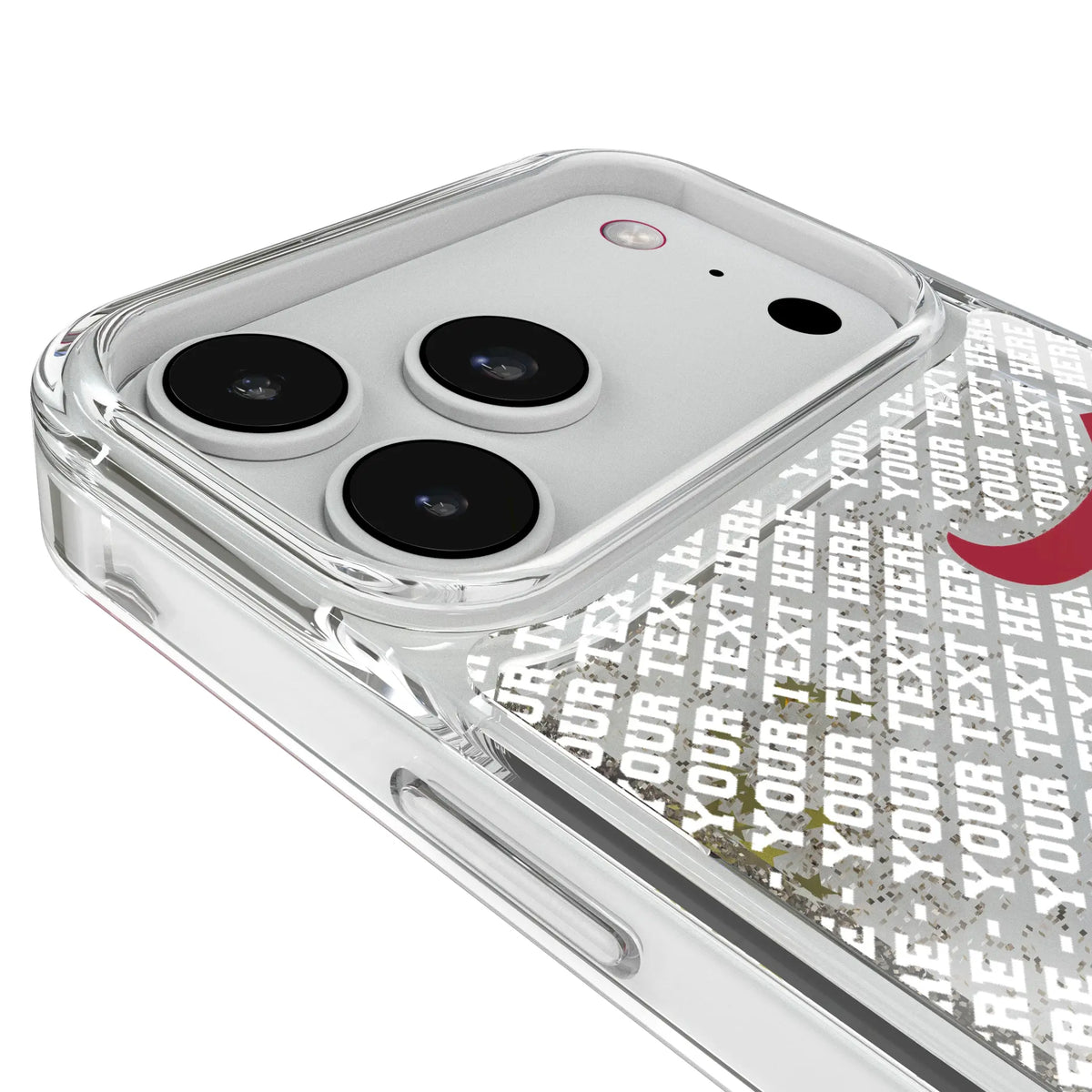 University of Alabama Crimson Tide Script A Personalized EndZone Plus iPhone Glitter Phone Case for Apple iPhone - Detail#Device_iPhone 18 Pro Max