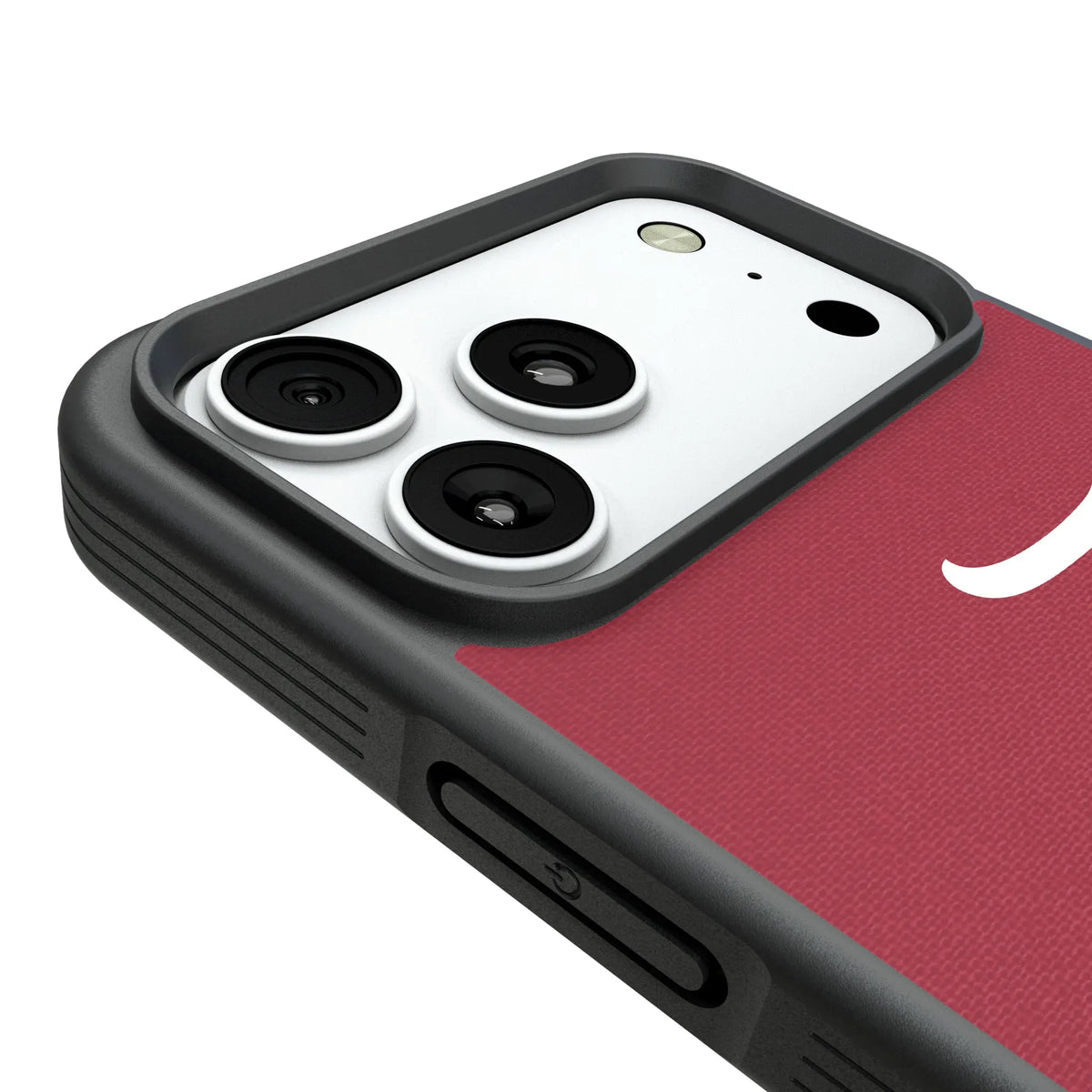 University of Alabama Crimson Tide Script A Personalized Stripe iPhone Bump Phone Case for Apple iPhone - Detail#Device_iPhone 18 Pro Max