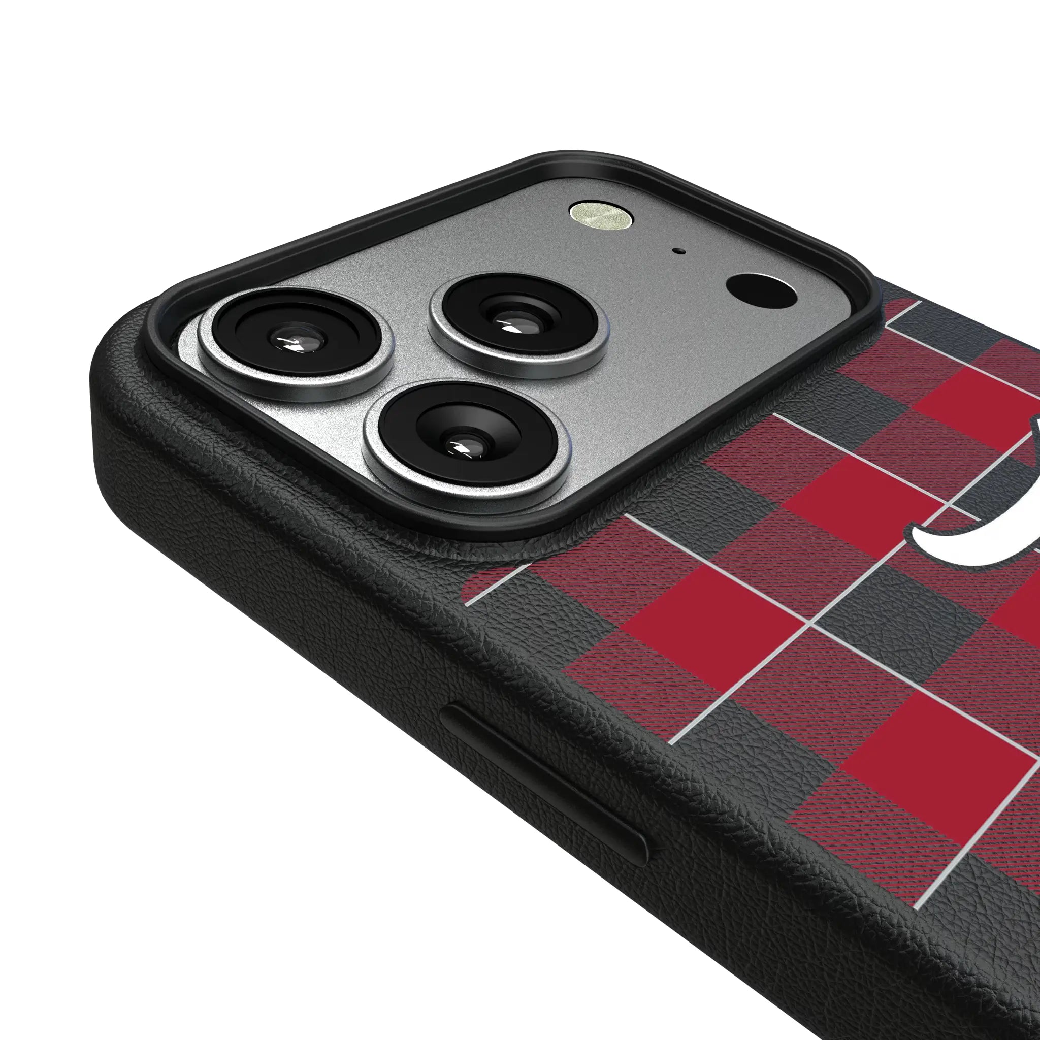 University of Alabama Crimson Tide Script A Plaid iPhone MagSafe Compatible Phone Case for Apple iPhone - Detail#Device_iPhone 17 Pro