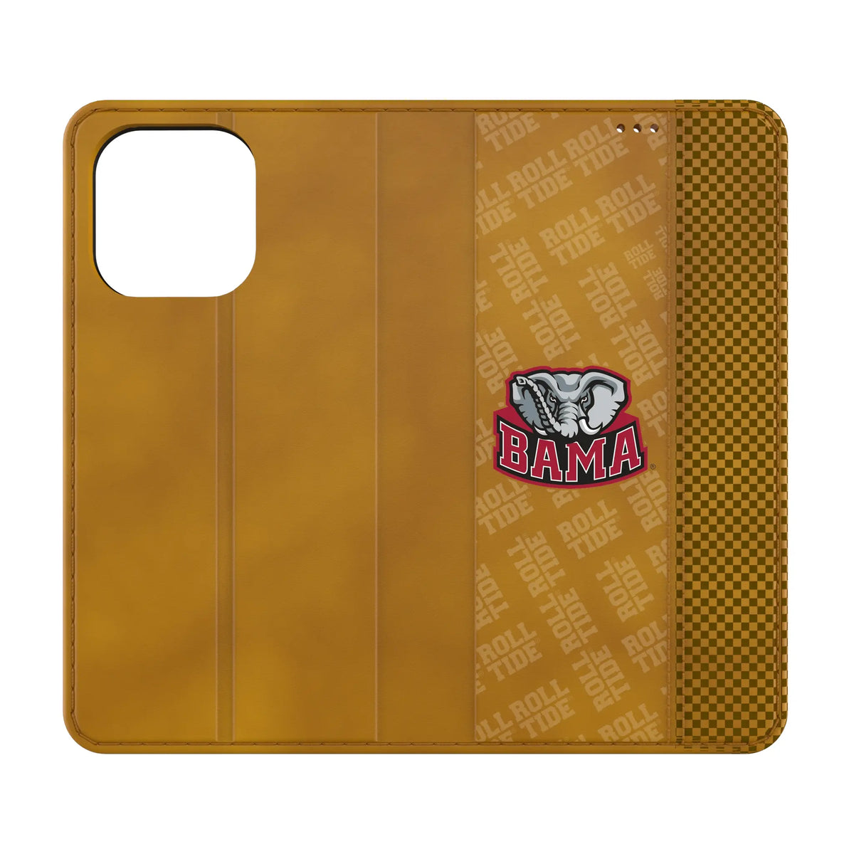University of Alabama Crimson Tide Script A Quadtile iPhone Folio Phone Case for Apple iPhone