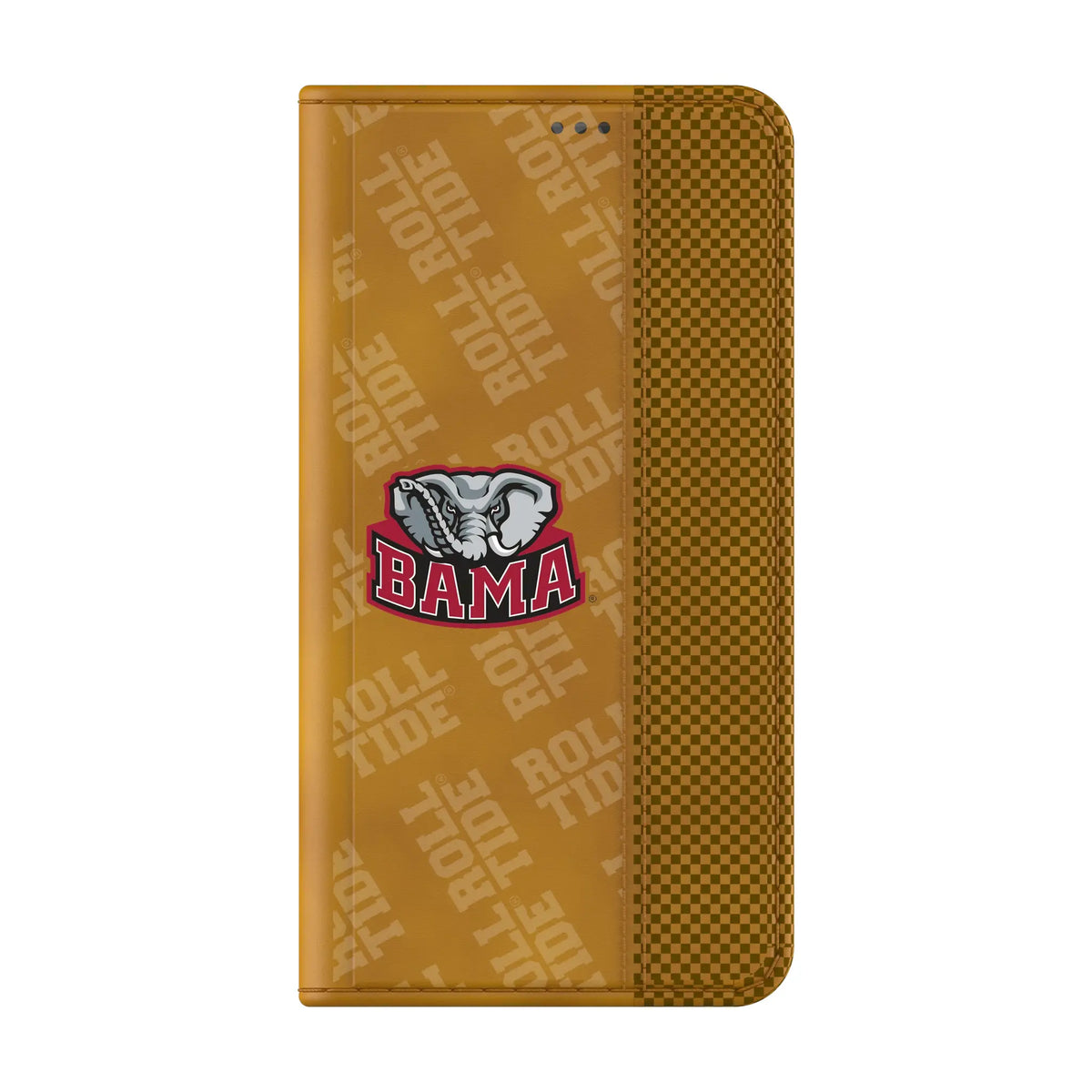 University of Alabama Crimson Tide Script A Quadtile Galaxy Folio Phone Case for Samsung Galaxy