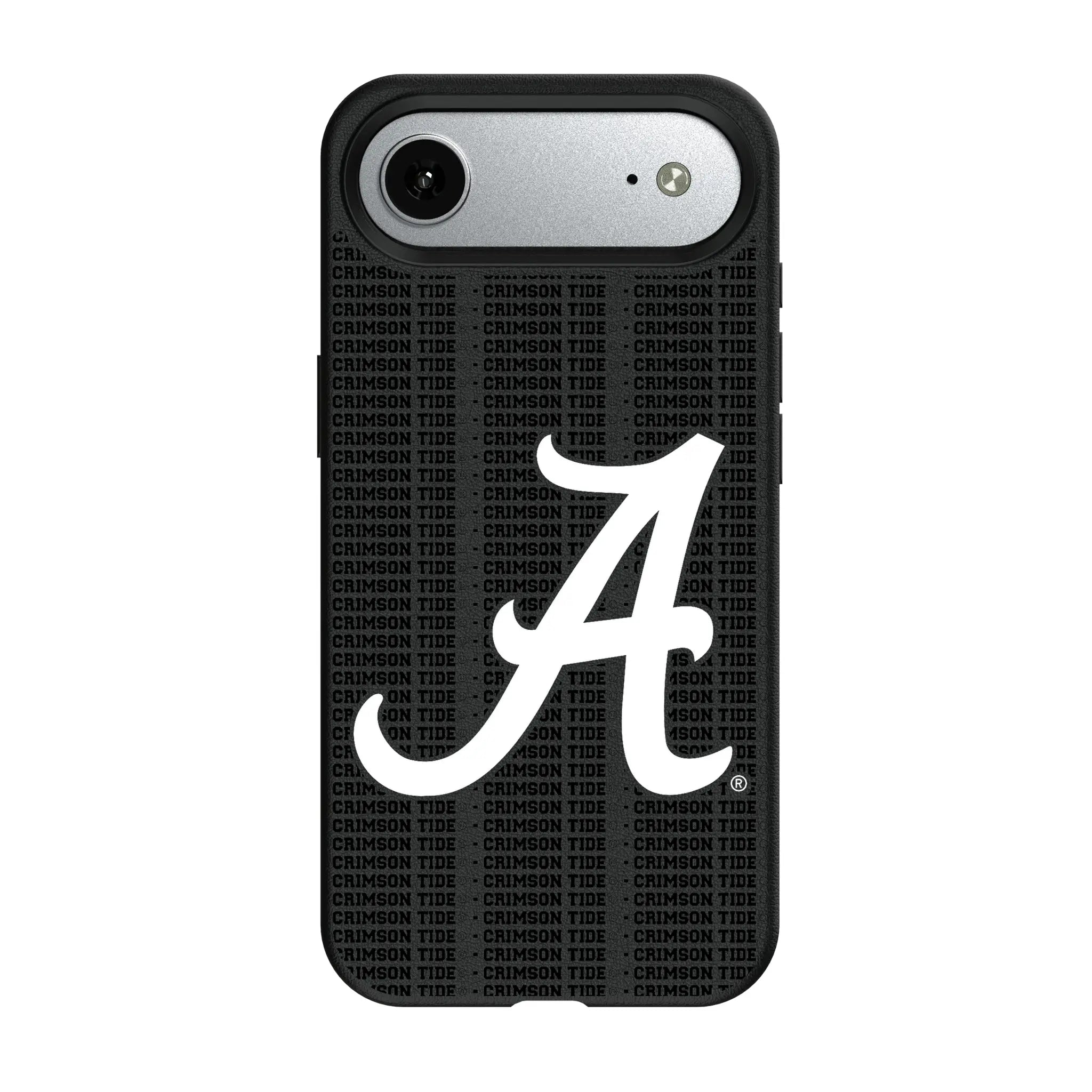 University of Alabama Crimson Tide Script A Text Backdrop iPhone MagSafe Compatible Phone Case for Apple iPhone#Device_iPhone Air