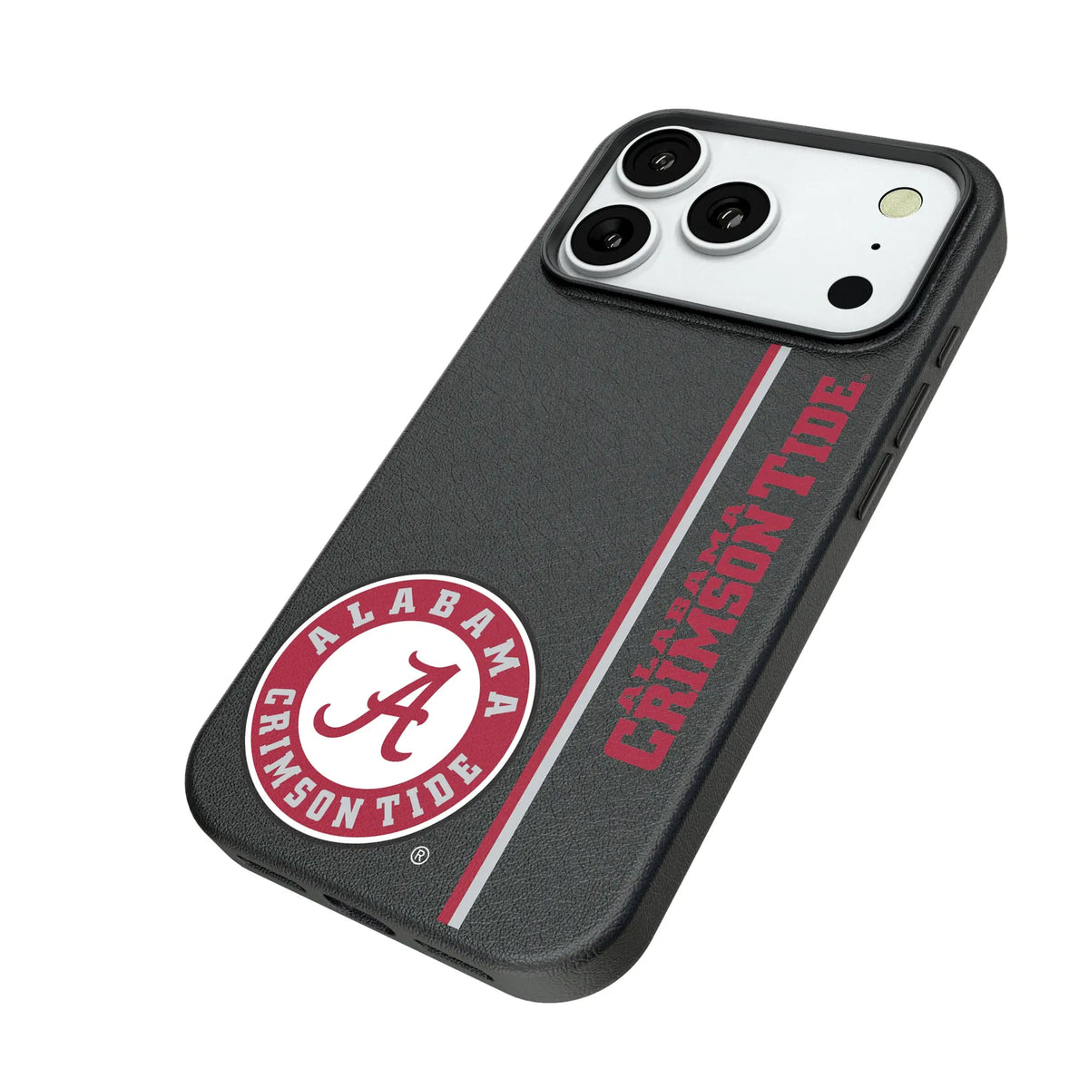 University of Alabama Crimson Tide Sidebar iPhone MagSafe Compatible Phone Case for Apple iPhone - Isometric View#Device_iPhone 18 Pro