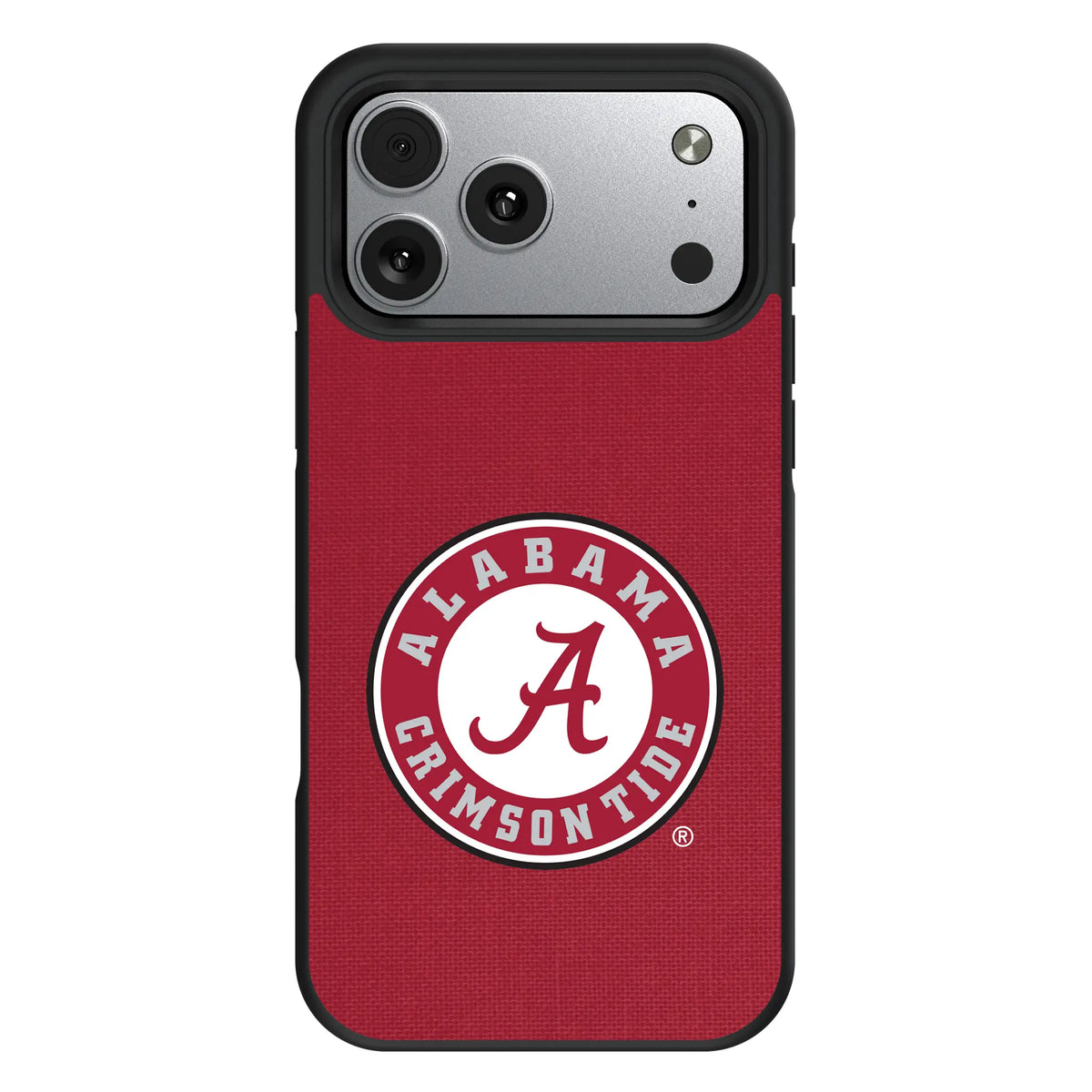 University of Alabama Crimson Tide Solid iPhone Bump Phone Case for Apple iPhone#Device_iPhone 17 Pro Max