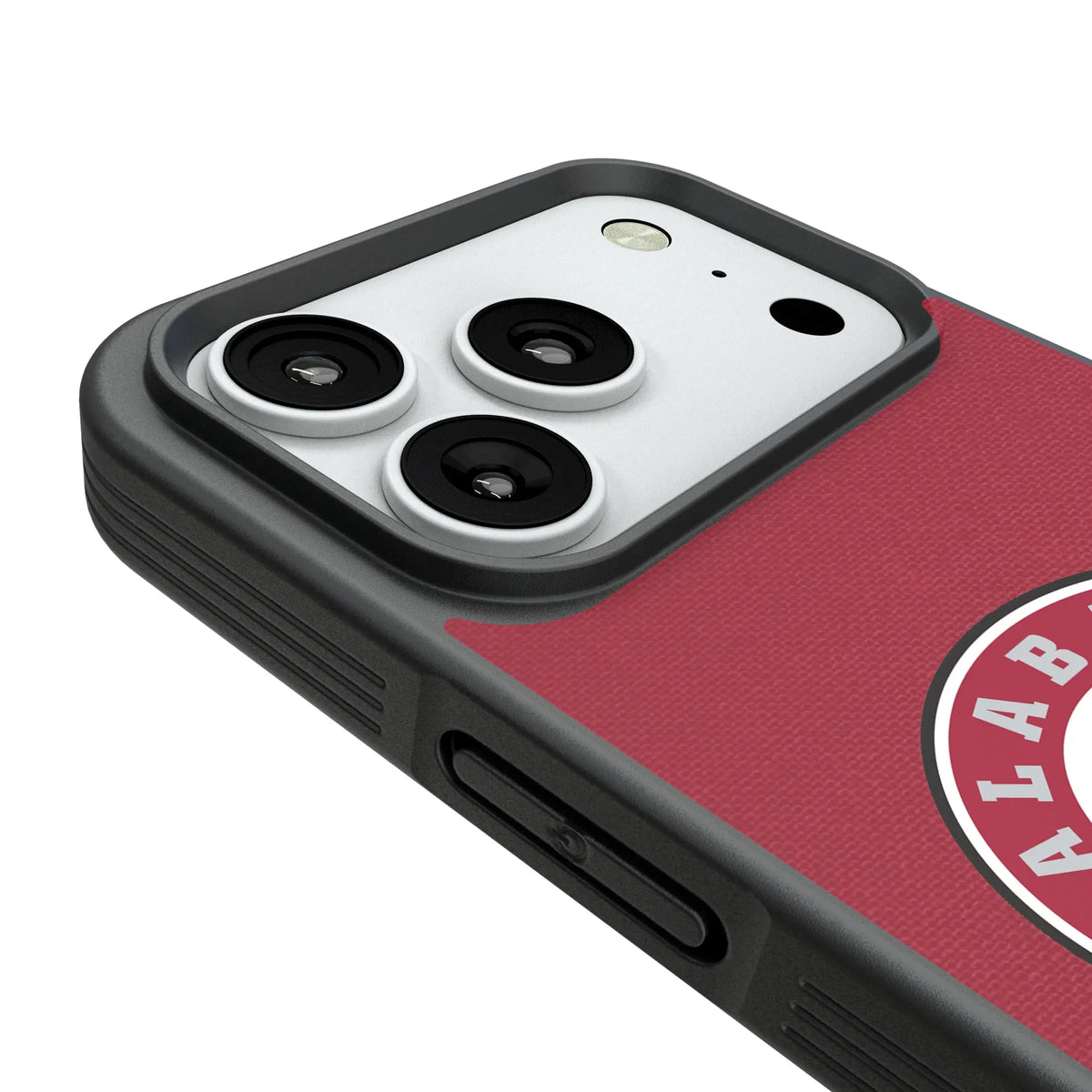 University of Alabama Crimson Tide Solid iPhone Bump Phone Case for Apple iPhone - Detail#Device_iPhone 18 Pro