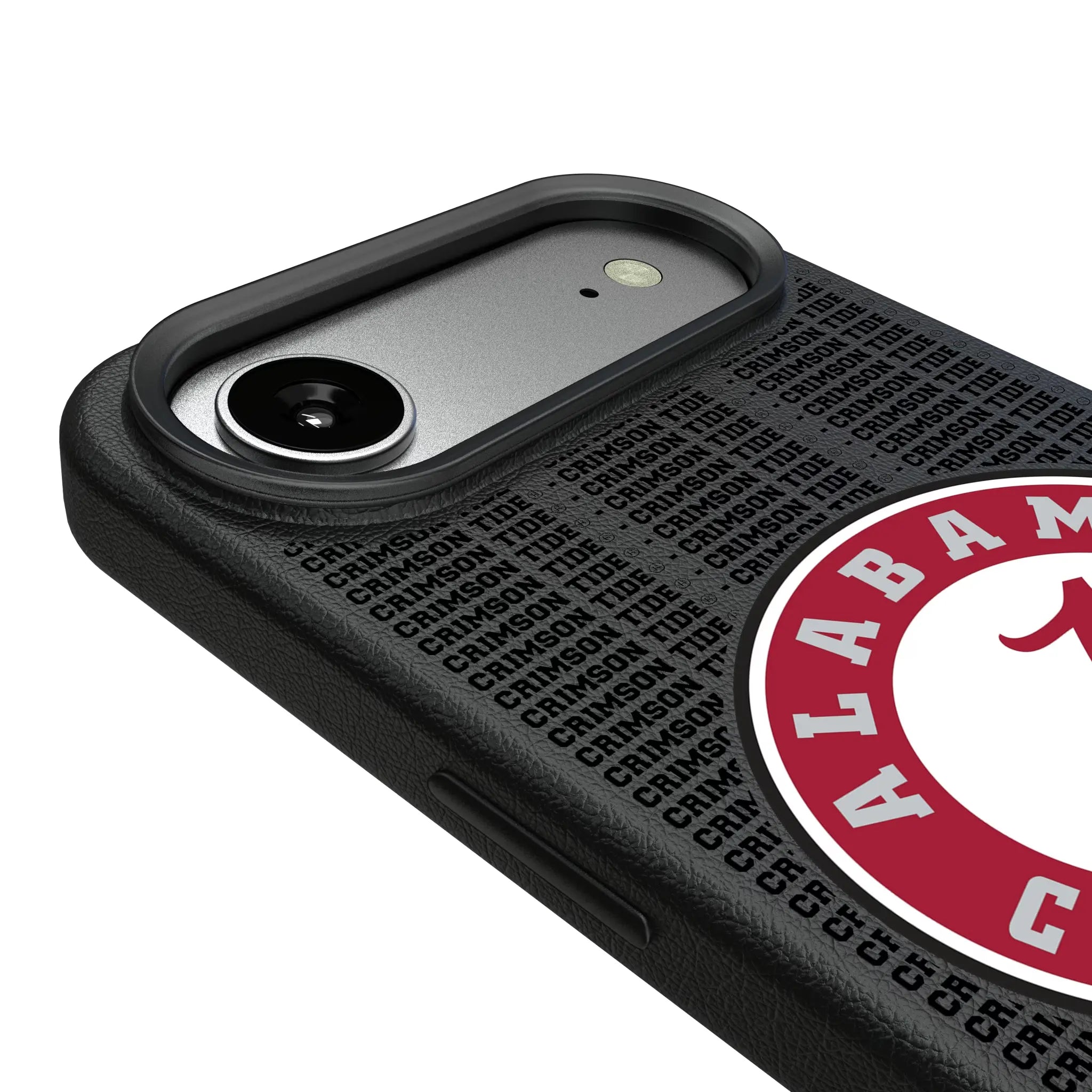University of Alabama Crimson Tide Text Backdrop iPhone MagSafe Compatible Phone Case for Apple iPhone - Detail#Device_iPhone Air