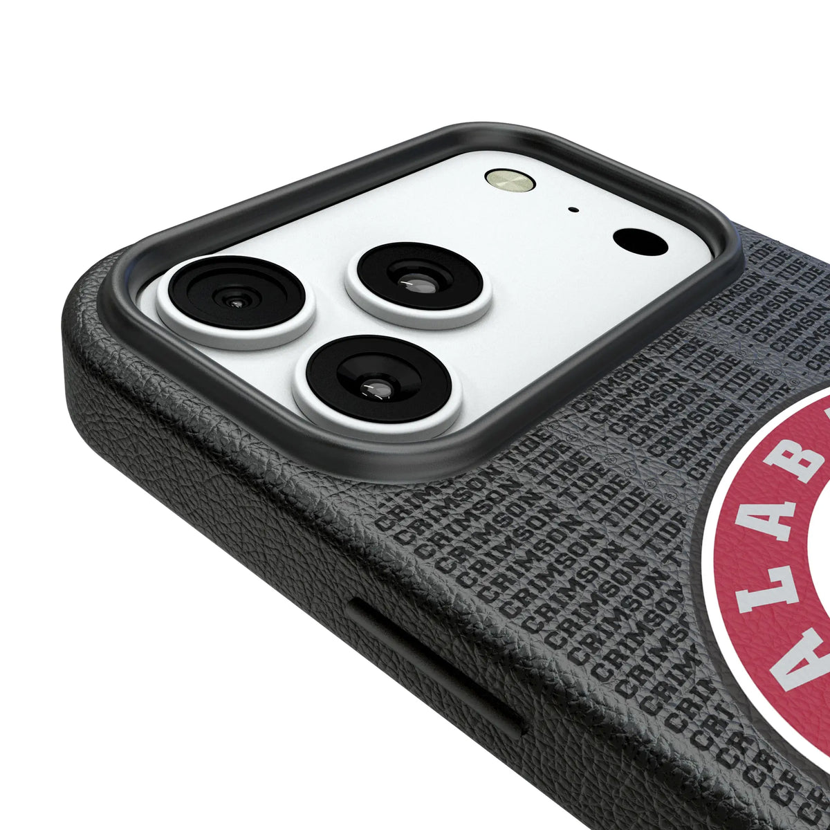 University of Alabama Crimson Tide Text Backdrop iPhone MagSafe Compatible Phone Case for Apple iPhone - Detail#Device_iPhone 18 Pro Max