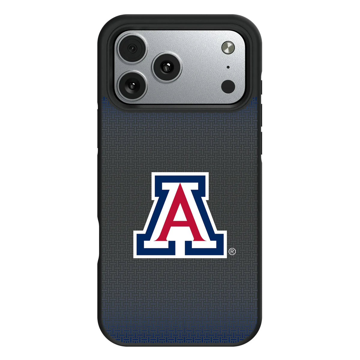 University of Arizona Wildcats Linen iPhone Bump Phone Case for Apple iPhone#Device_iPhone 17 Pro Max