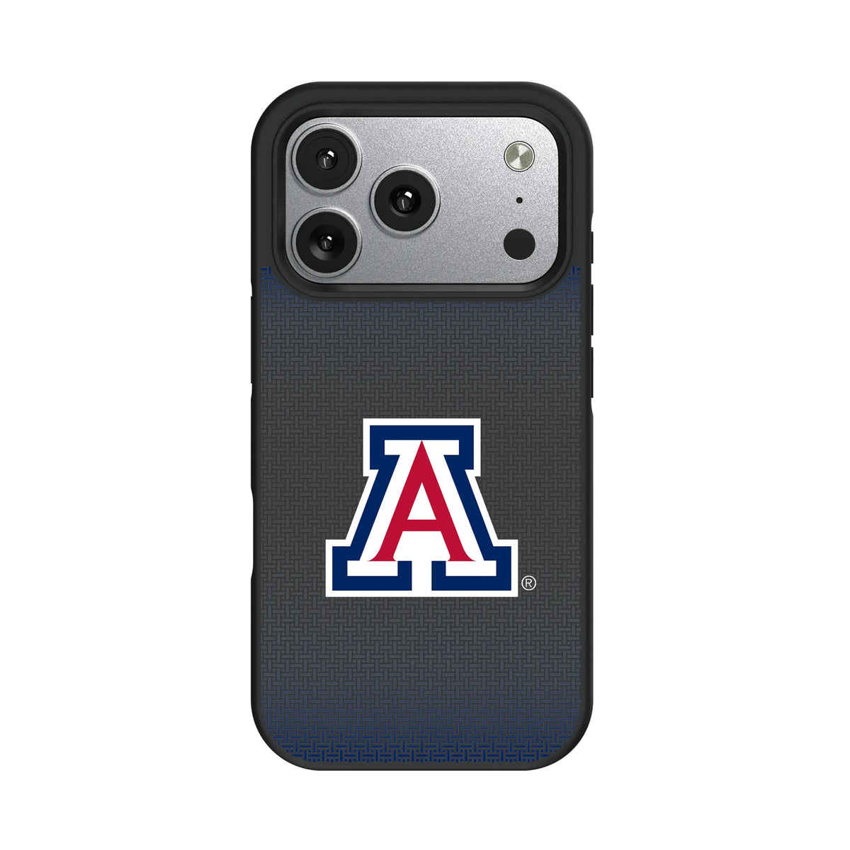 University of Arizona Wildcats Linen iPhone Bump Phone Case for Apple iPhone#Device_iPhone 17 Pro