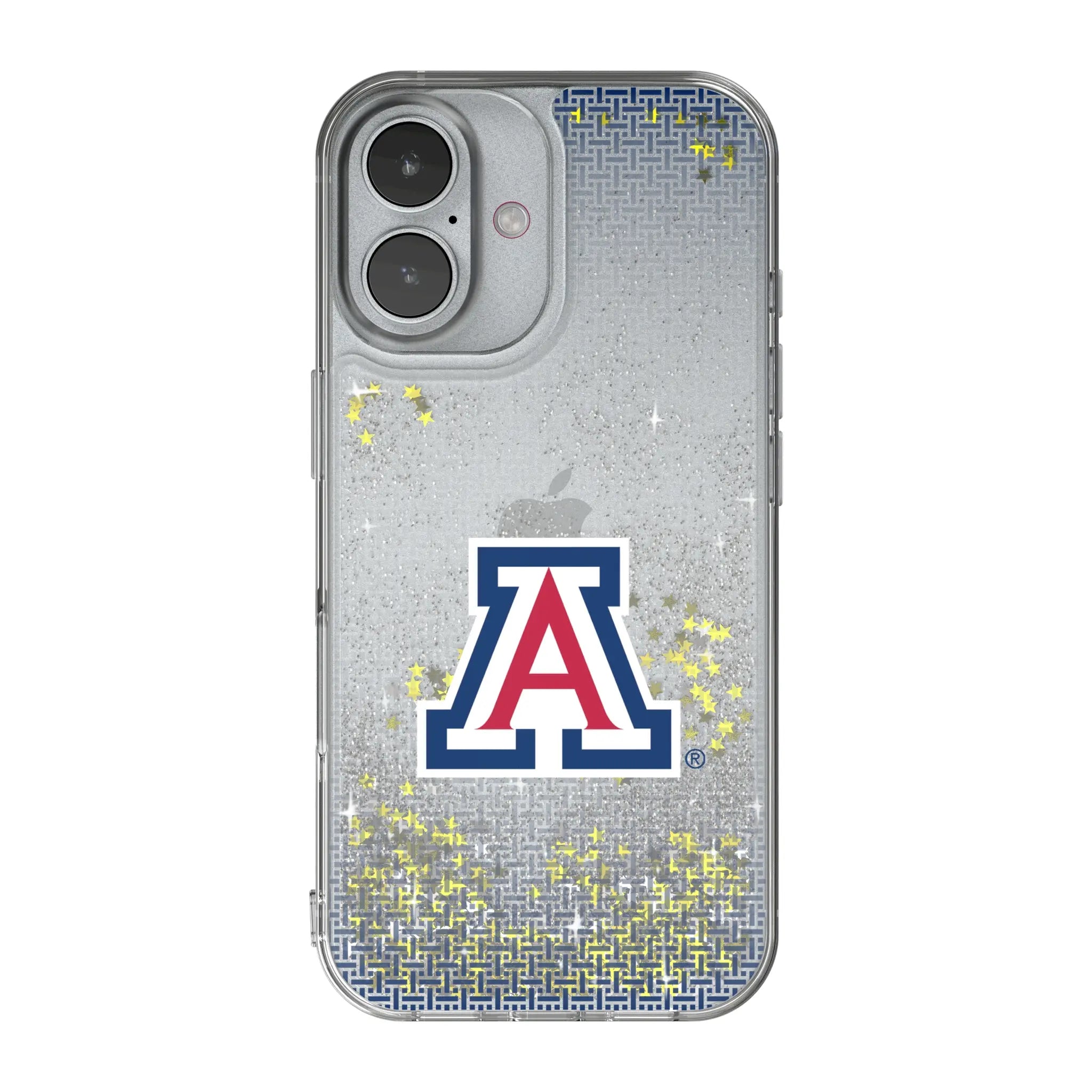 University of Arizona Wildcats Linen iPhone Glitter Phone Case for Apple iPhone
