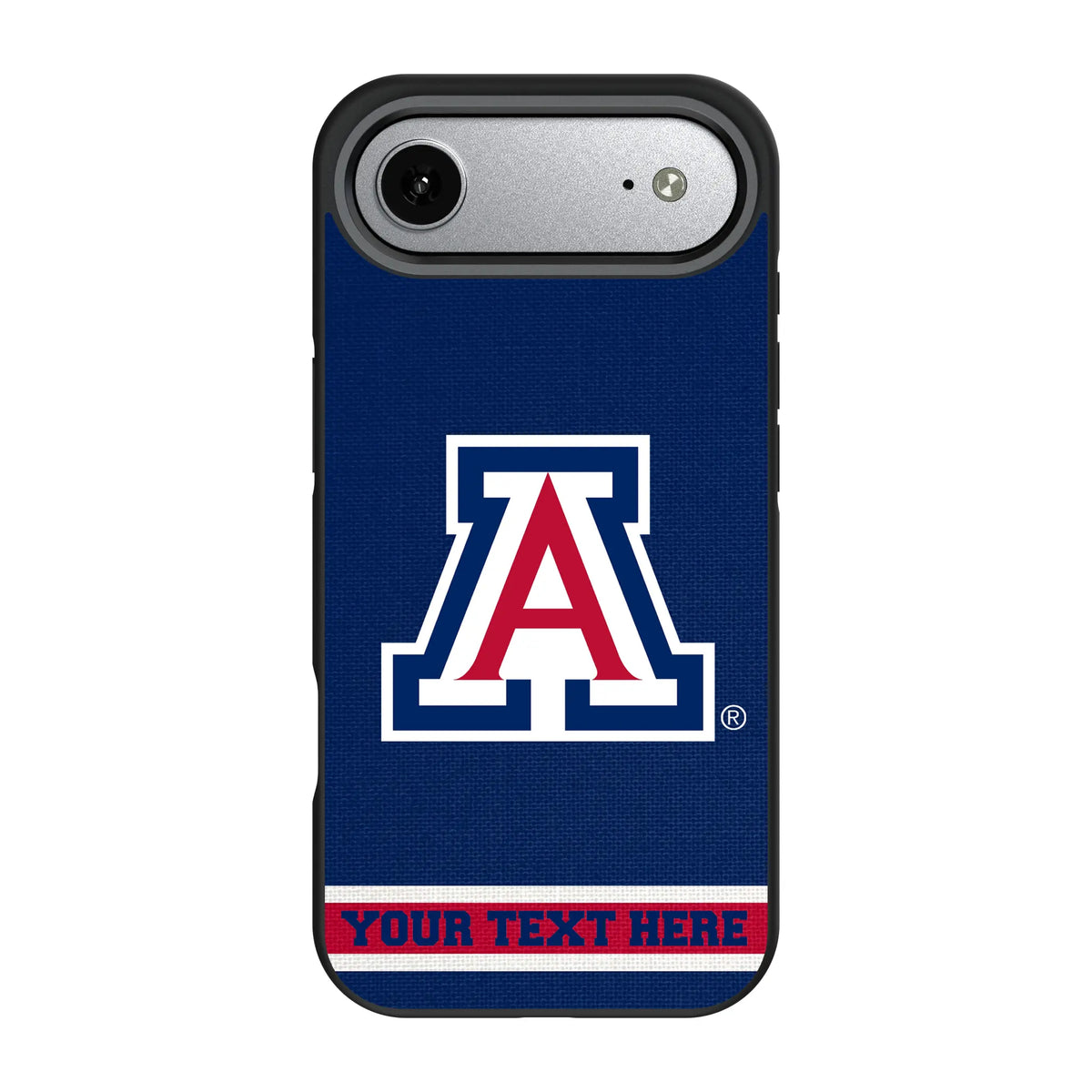 University of Arizona Wildcats Personalized Stripe iPhone Bump Phone Case for Apple iPhone#Device_iPhone Air