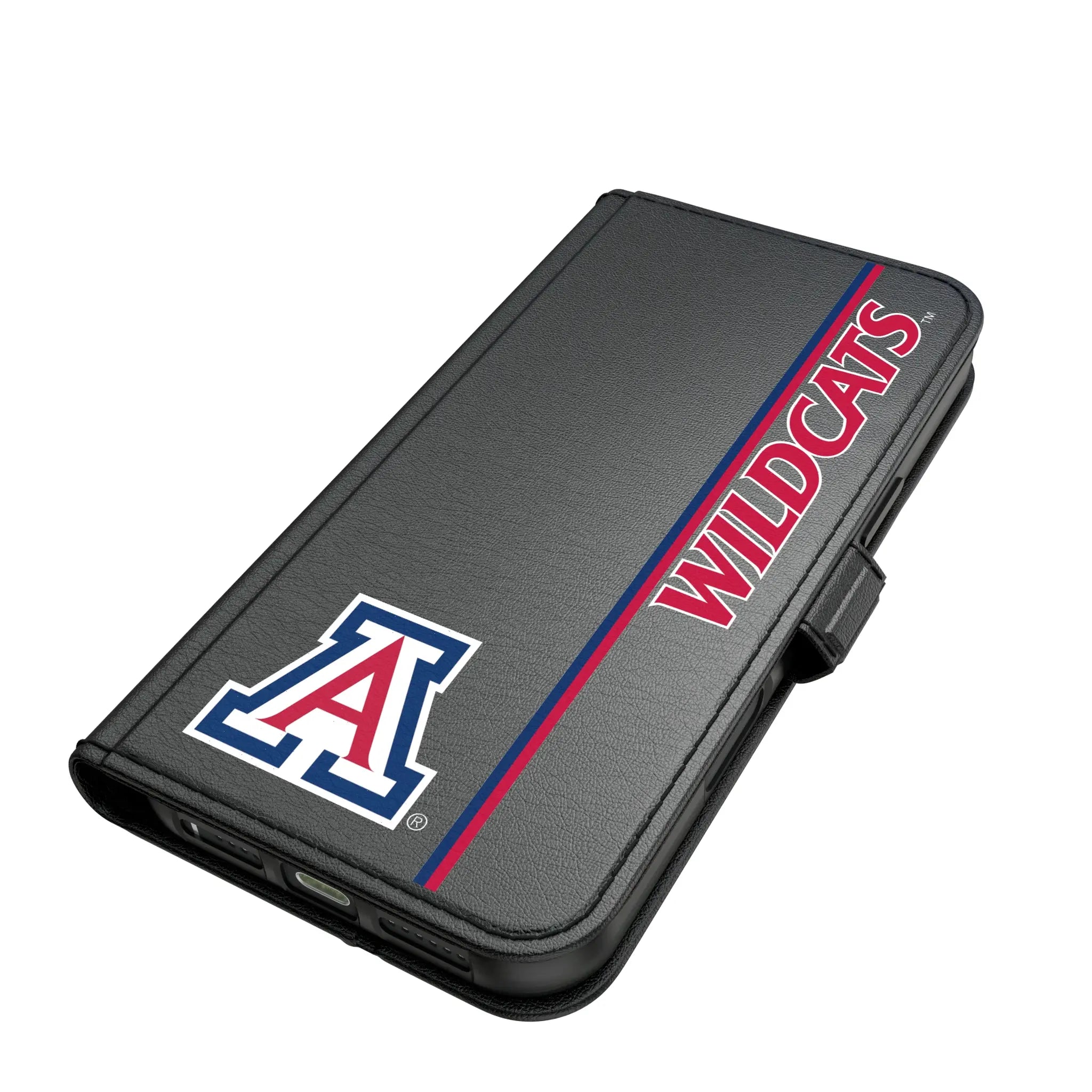 University of Arizona Wildcats Sidebar iPhone Folio Phone Case for Apple iPhone#Device_iPhone 17 Pro Max