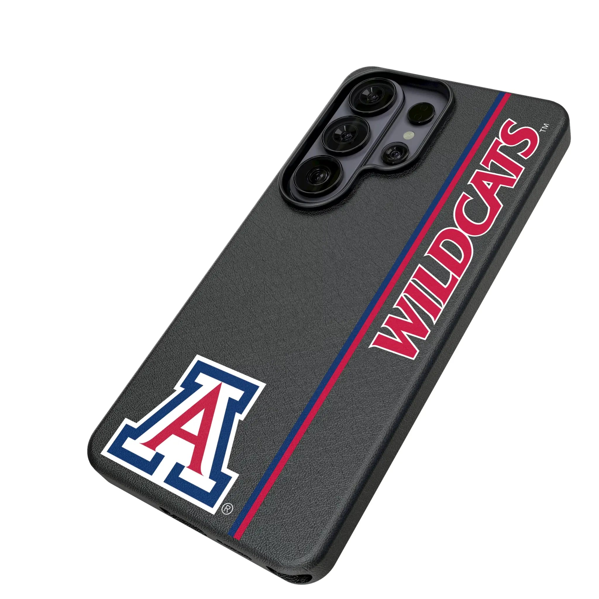 University of Arizona Wildcats Sidebar Galaxy MagSafe Compatible Phone Case for Samsung Galaxy - Isometric View#Device_Galaxy S26 Ultra