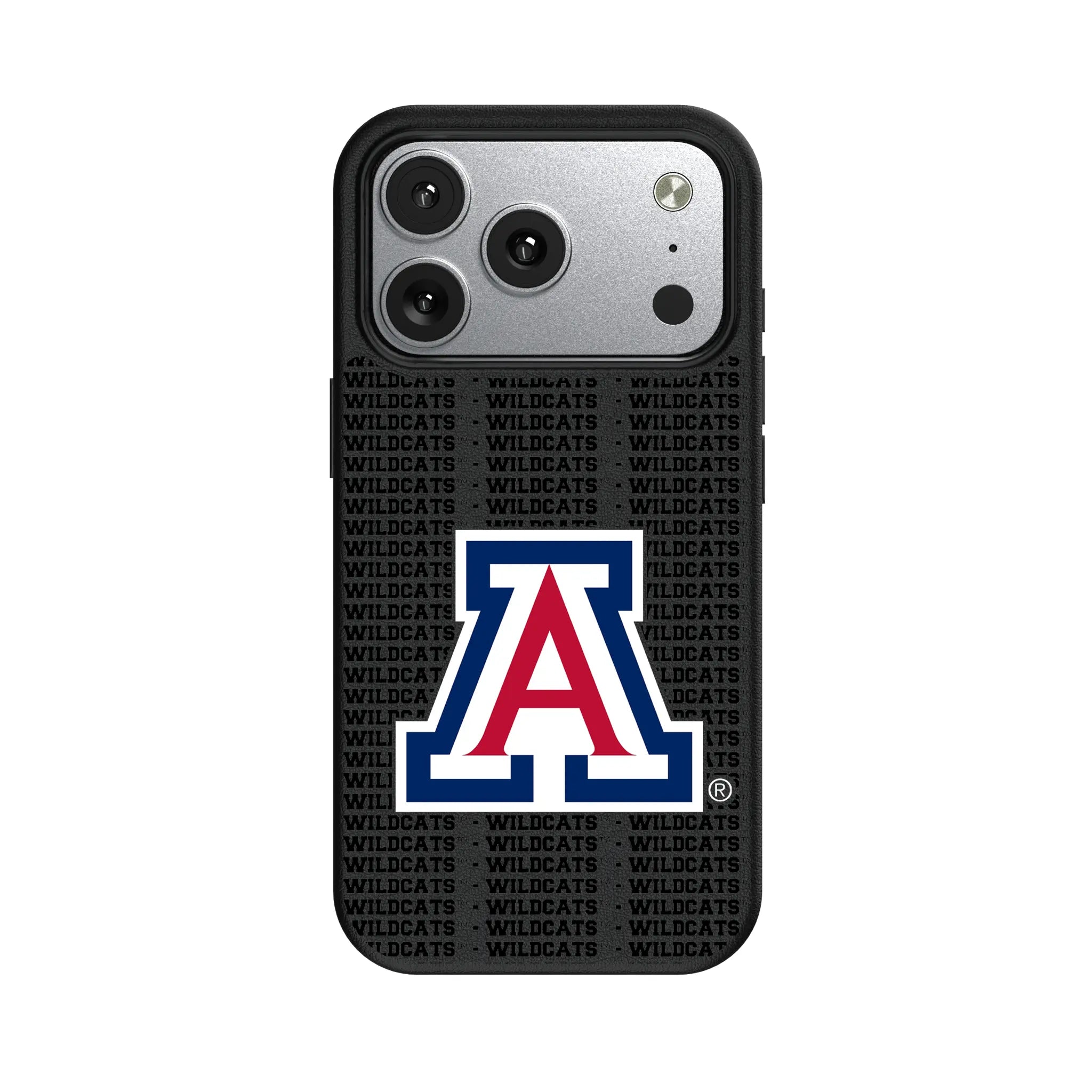 University of Arizona Wildcats Text Backdrop iPhone MagSafe Compatible Phone Case for Apple iPhone#Device_iPhone 17 Pro