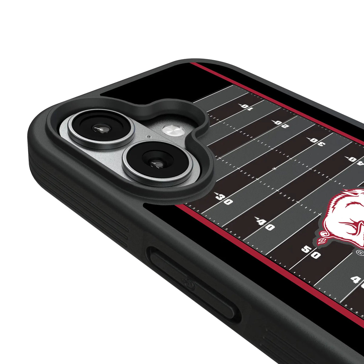 University of Arkansas Fayetteville Razorbacks Field iPhone Bump Phone Case for Apple iPhone - Detail#Device_iPhone 17