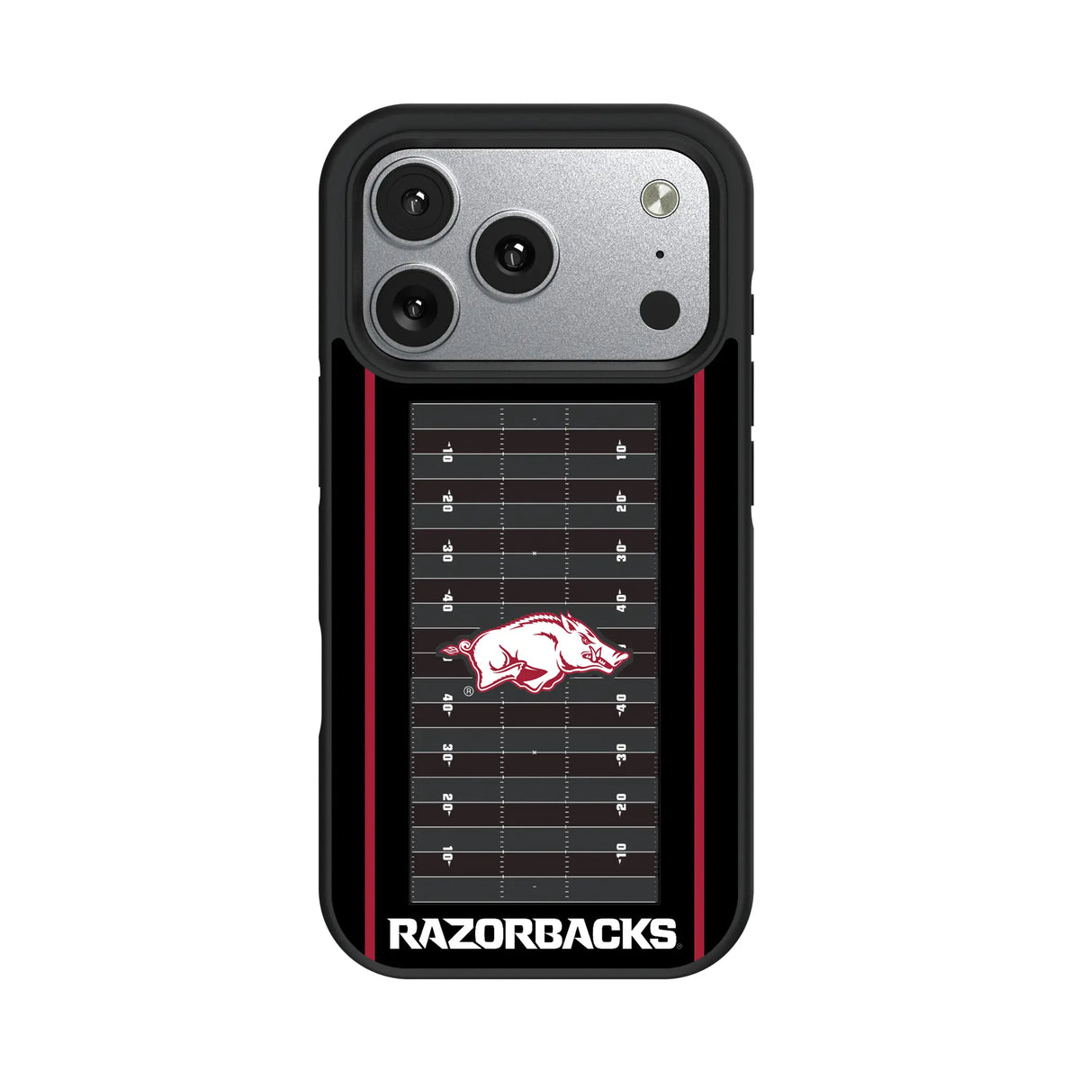 University of Arkansas Fayetteville Razorbacks Field iPhone Bump Phone Case for Apple iPhone#Device_iPhone 17 Pro