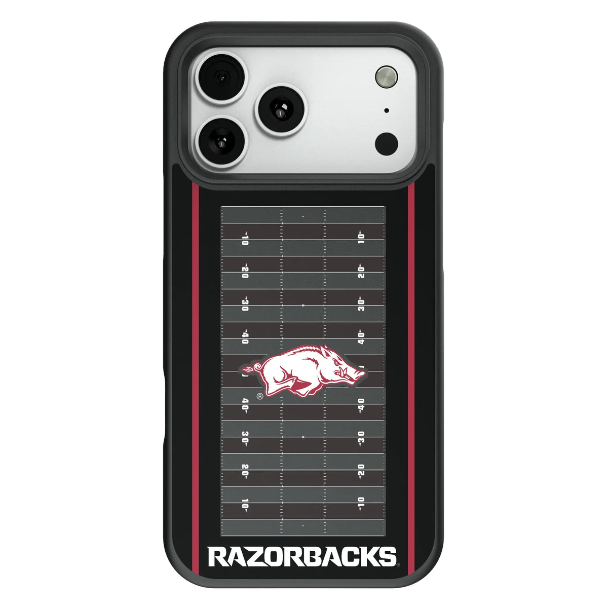 University of Arkansas Fayetteville Razorbacks Field Bump Phone Case for Apple iPhone