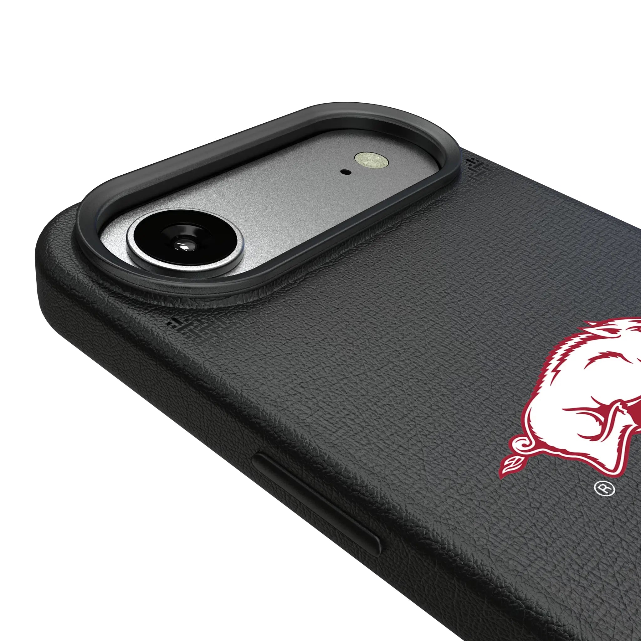 University of Arkansas Fayetteville Razorbacks Linen iPhone MagSafe Compatible Phone Case for Apple iPhone - Detail#Device_iPhone Air