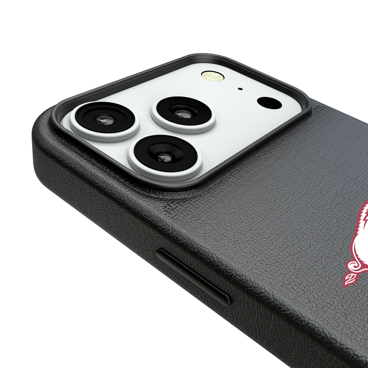 University of Arkansas Fayetteville Razorbacks Linen iPhone MagSafe Compatible Phone Case for Apple iPhone - Detail#Device_iPhone 18 Pro
