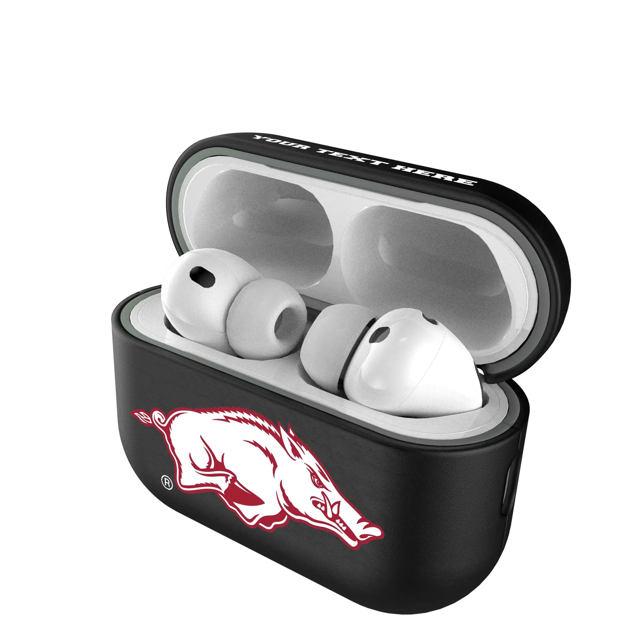 University of Arkansas Fayetteville Razorbacks Personalized Insignia AirPods AirPod Case Cover#Device_AirPods Pro 3