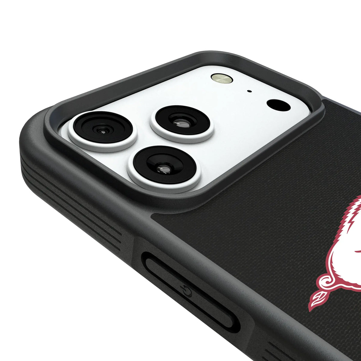 University of Arkansas Fayetteville Razorbacks Personalized Stripe iPhone Bump Phone Case for Apple iPhone - Detail#Device_iPhone 18 Pro Max