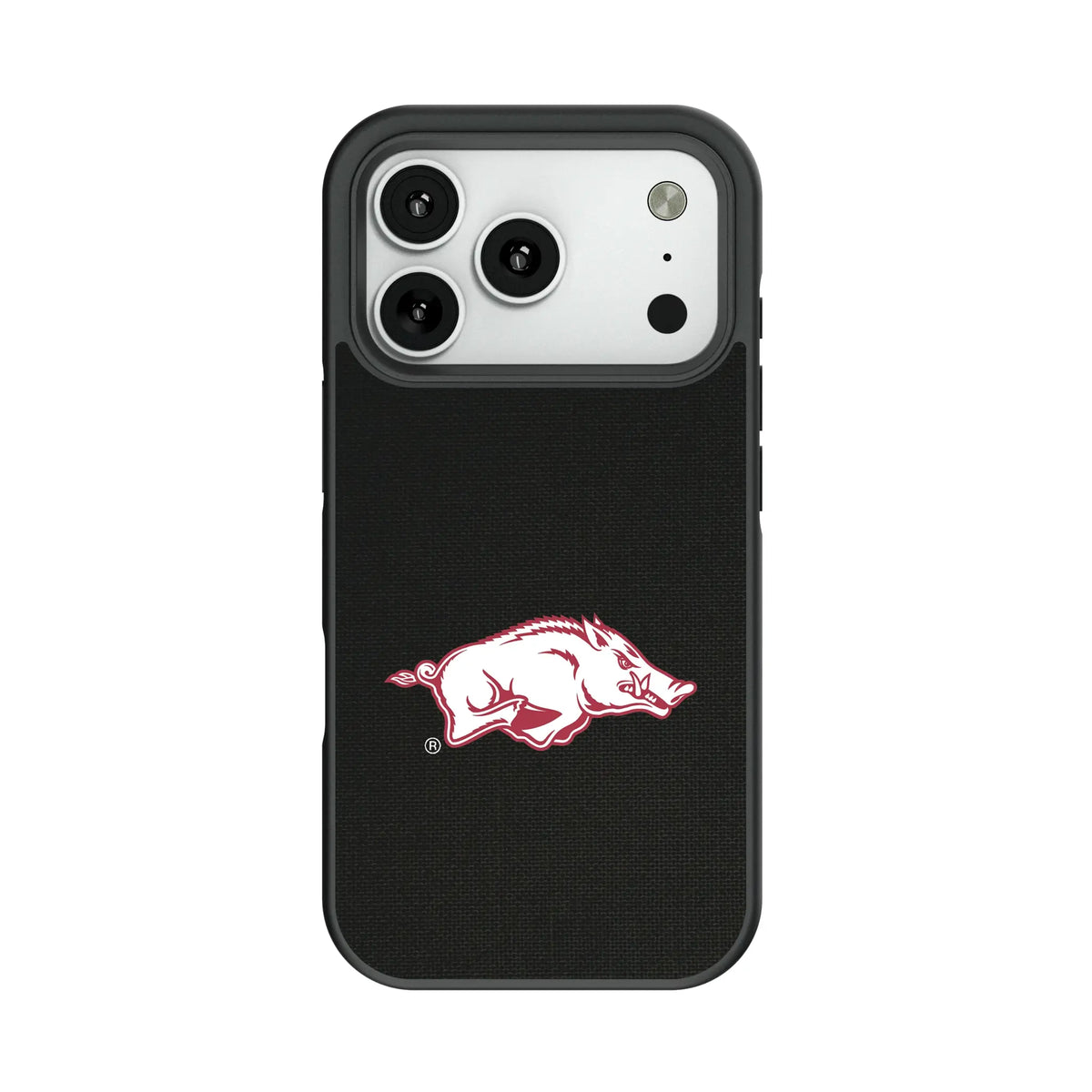 University of Arkansas Fayetteville Razorbacks Solid Bump Phone Case for Apple iPhone