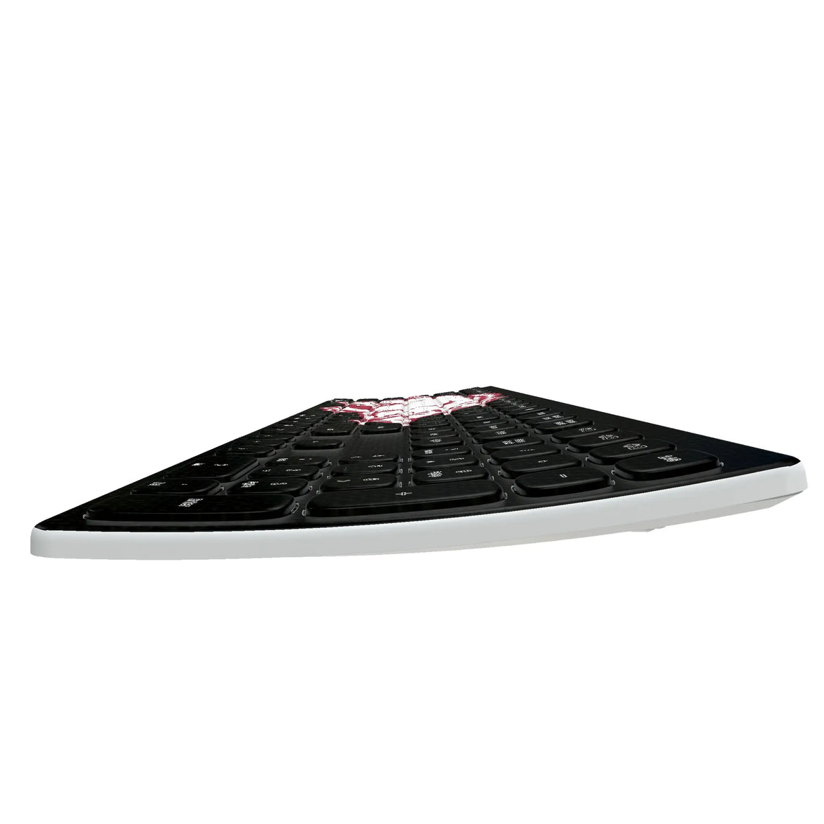 University of Arkansas Fayetteville Razorbacks Solid KKB605 Curved Wireless Keyboard