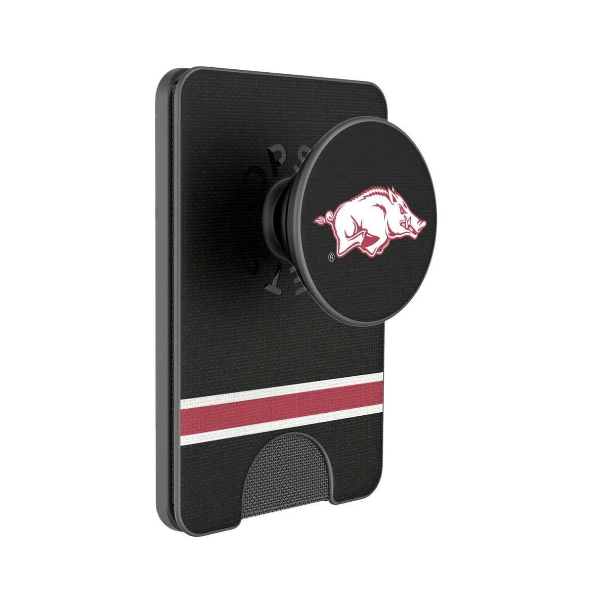 University of Arkansas Fayetteville Razorbacks Stripe Popsockets Wallet Magnetic