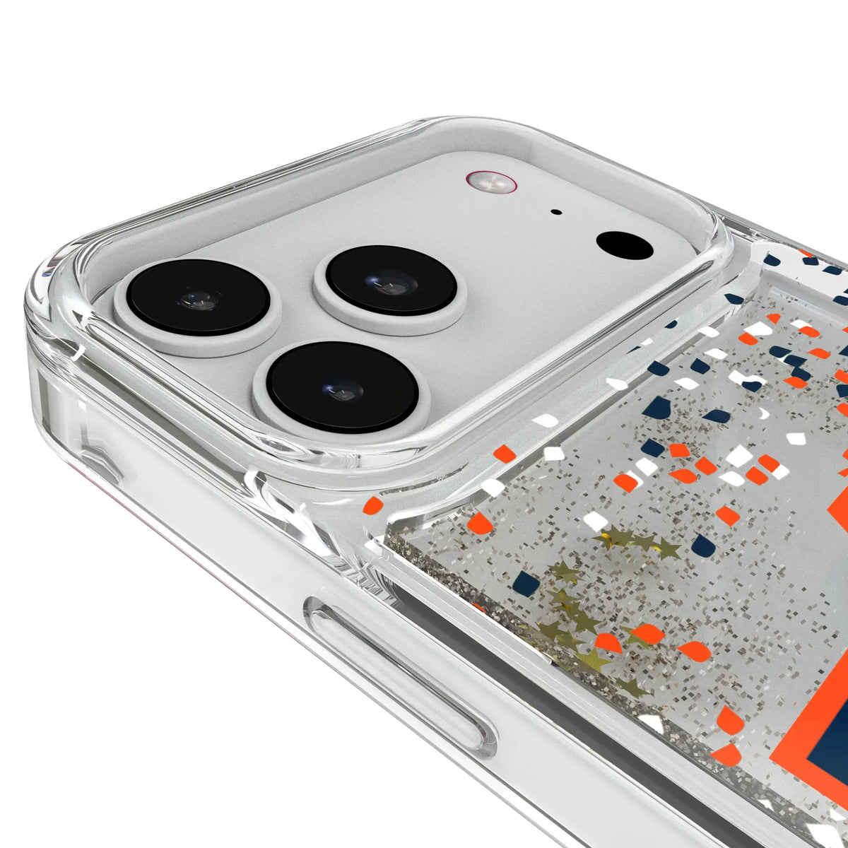 University of Auburn Tigers Confetti iPhone Glitter Phone Case for Apple iPhone - Detail#Device_iPhone 18 Pro Max
