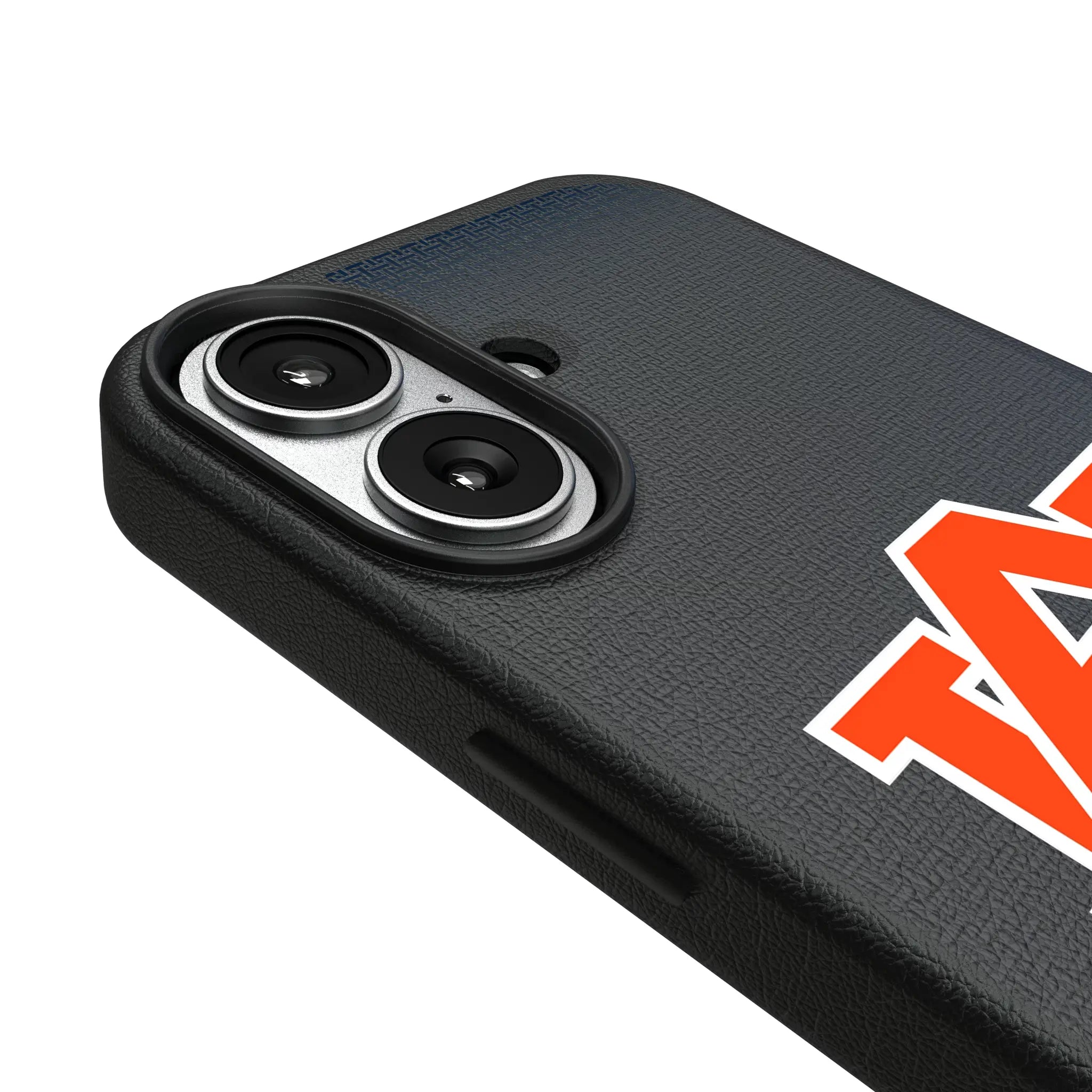 University of Auburn Tigers Linen iPhone MagSafe Compatible Phone Case for Apple iPhone - Detail#Device_iPhone 17