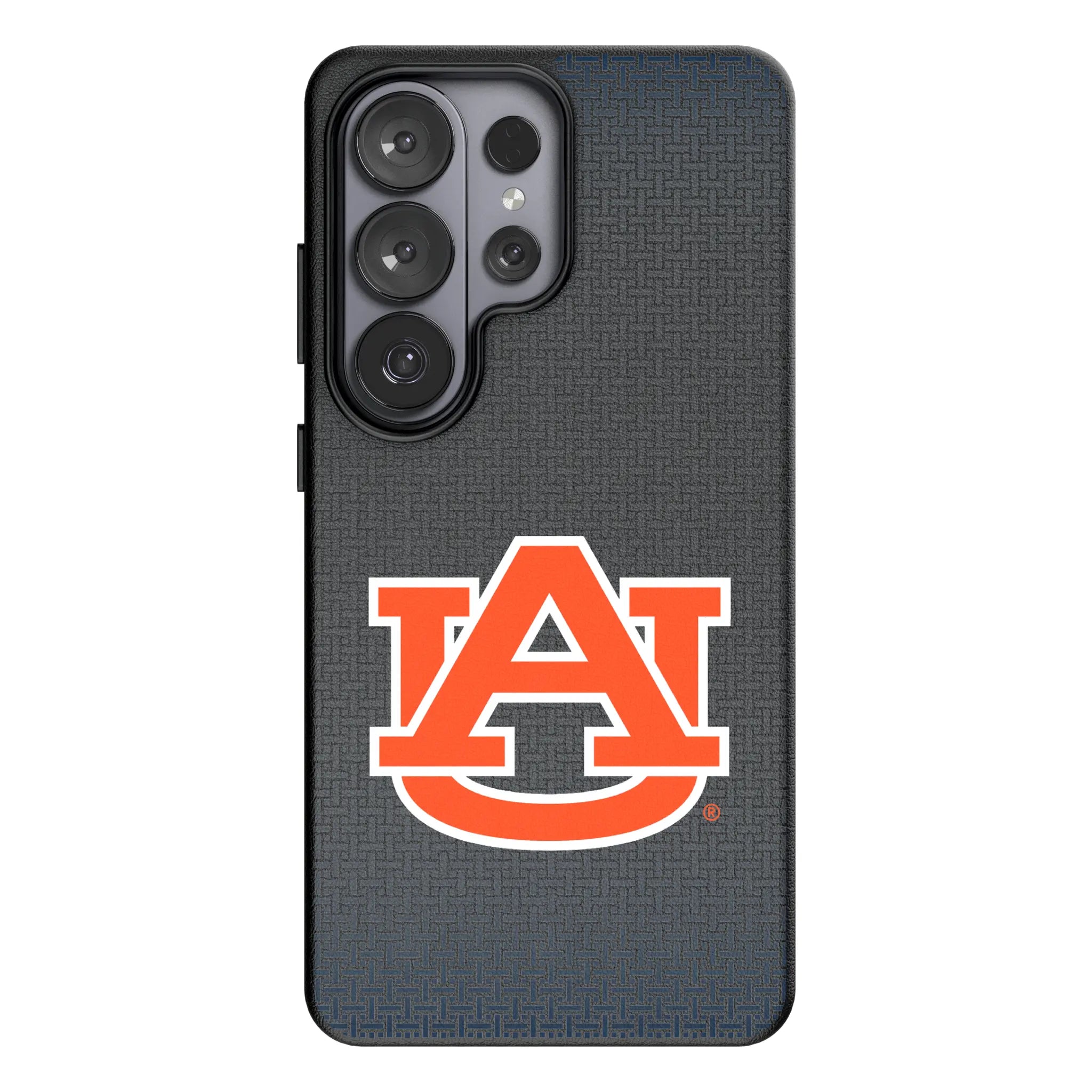 University of Auburn Tigers Linen Galaxy MagSafe Compatible Phone Case for Samsung Galaxy#Device_Galaxy S26 Ultra