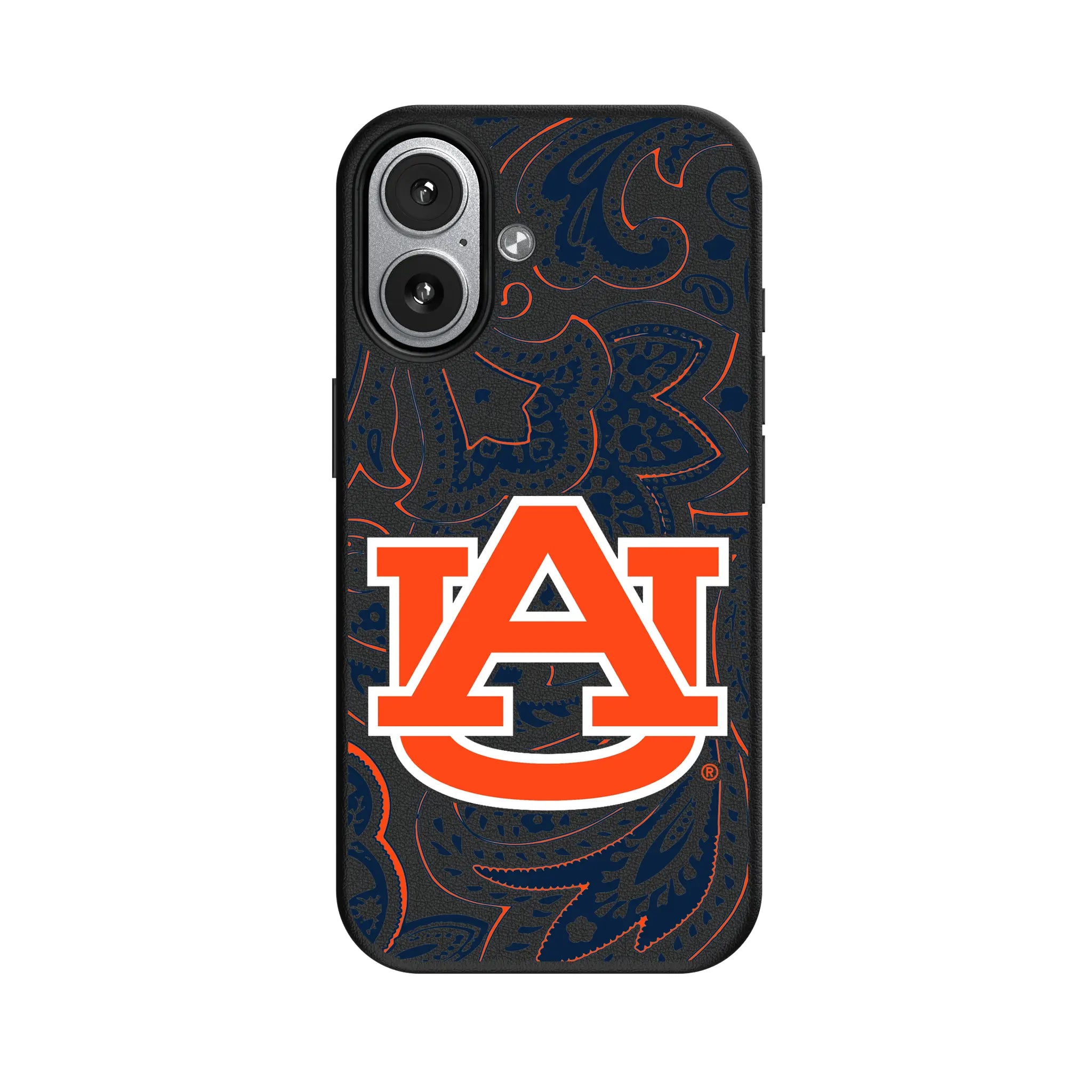 University of Auburn Tigers Paisley iPhone MagSafe Compatible Phone Case for Apple iPhone#Device_iPhone 17