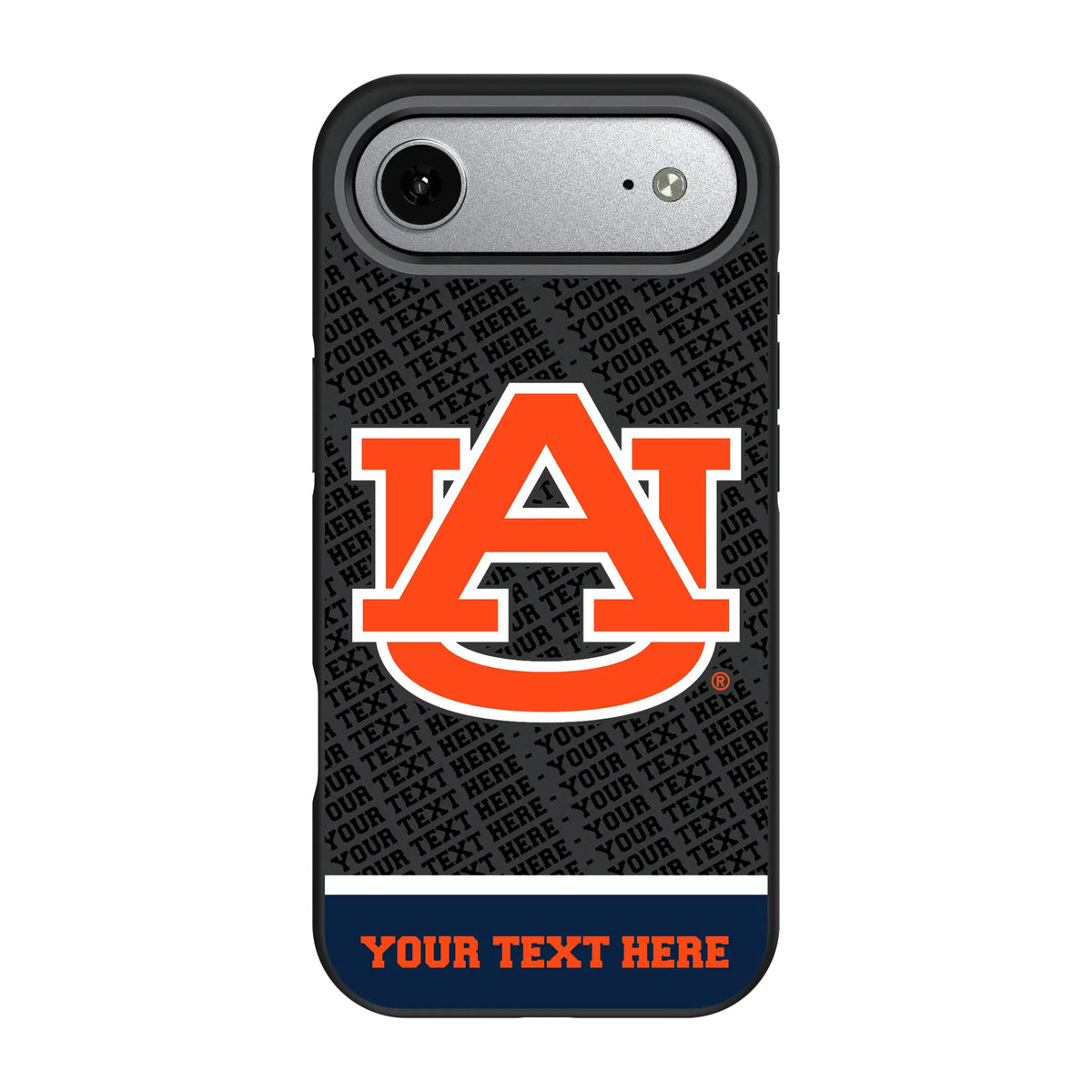 University of Auburn Tigers Personalized EndZone Plus iPhone Bump Phone Case for Apple iPhone#Device_iPhone Air