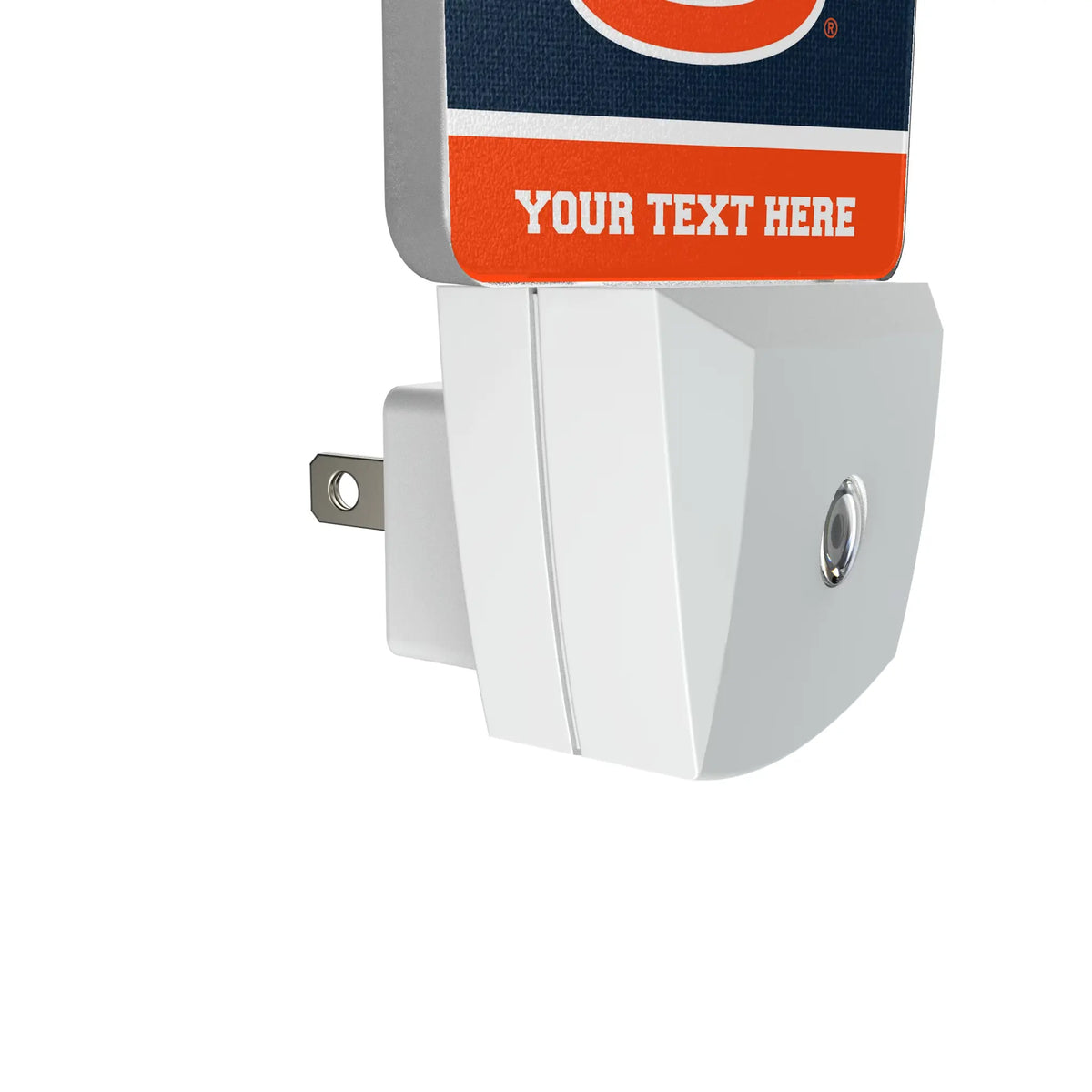 University of Auburn Tigers Personalized Endzone Solid Night Light 2-Pack - Detail
