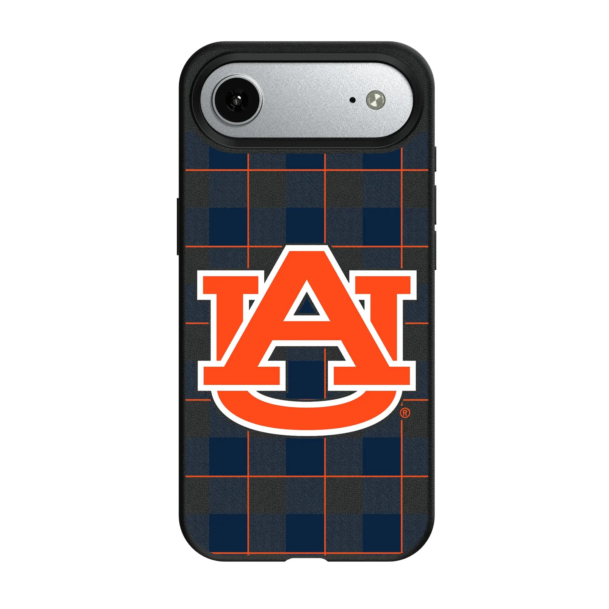 University of Auburn Tigers Plaid iPhone MagSafe Compatible Phone Case for Apple iPhone#Device_iPhone Air