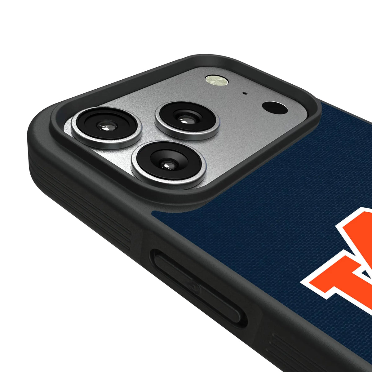 University of Auburn Tigers Solid iPhone Bump Phone Case for Apple iPhone - Detail#Device_iPhone 17 Pro