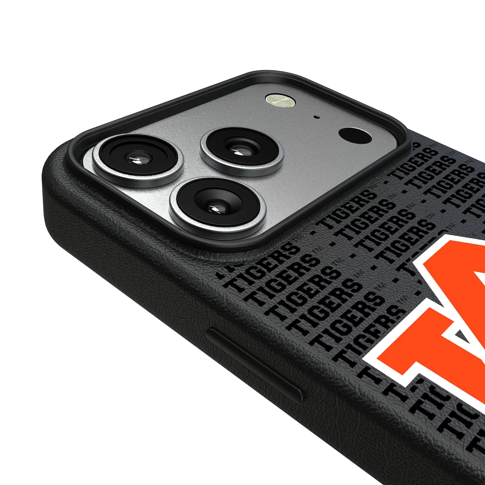 University of Auburn Tigers Text Backdrop iPhone MagSafe Compatible Phone Case for Apple iPhone - Detail#Device_iPhone 17 Pro