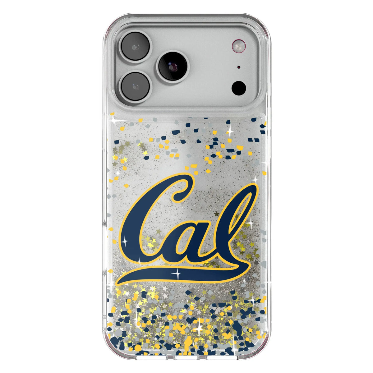 University of California Berkeley Golden Bears Confetti Glitter Phone Case for Apple iPhone