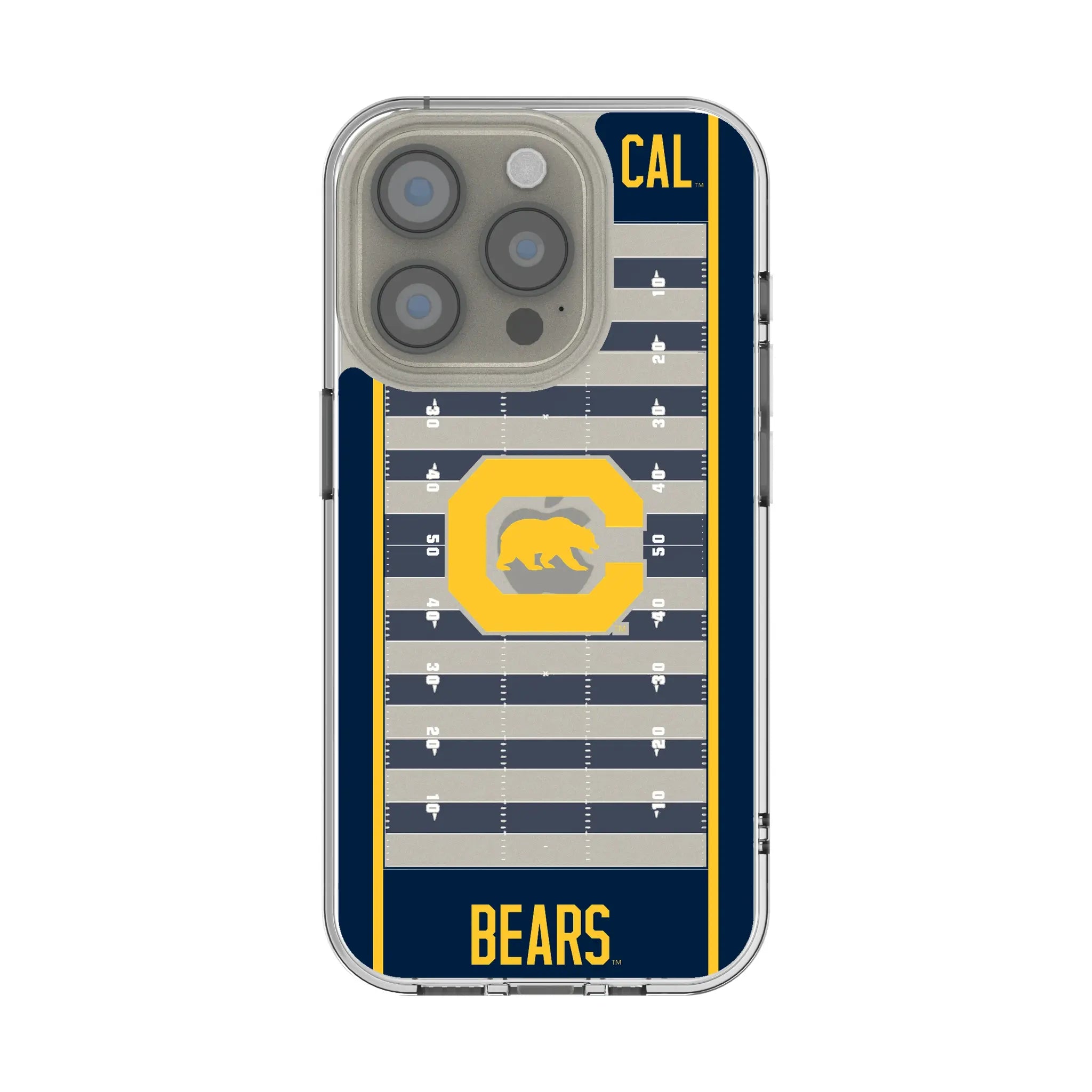 University of California Berkeley Golden Bears Field iPhone Clear Phone Case for Apple iPhone