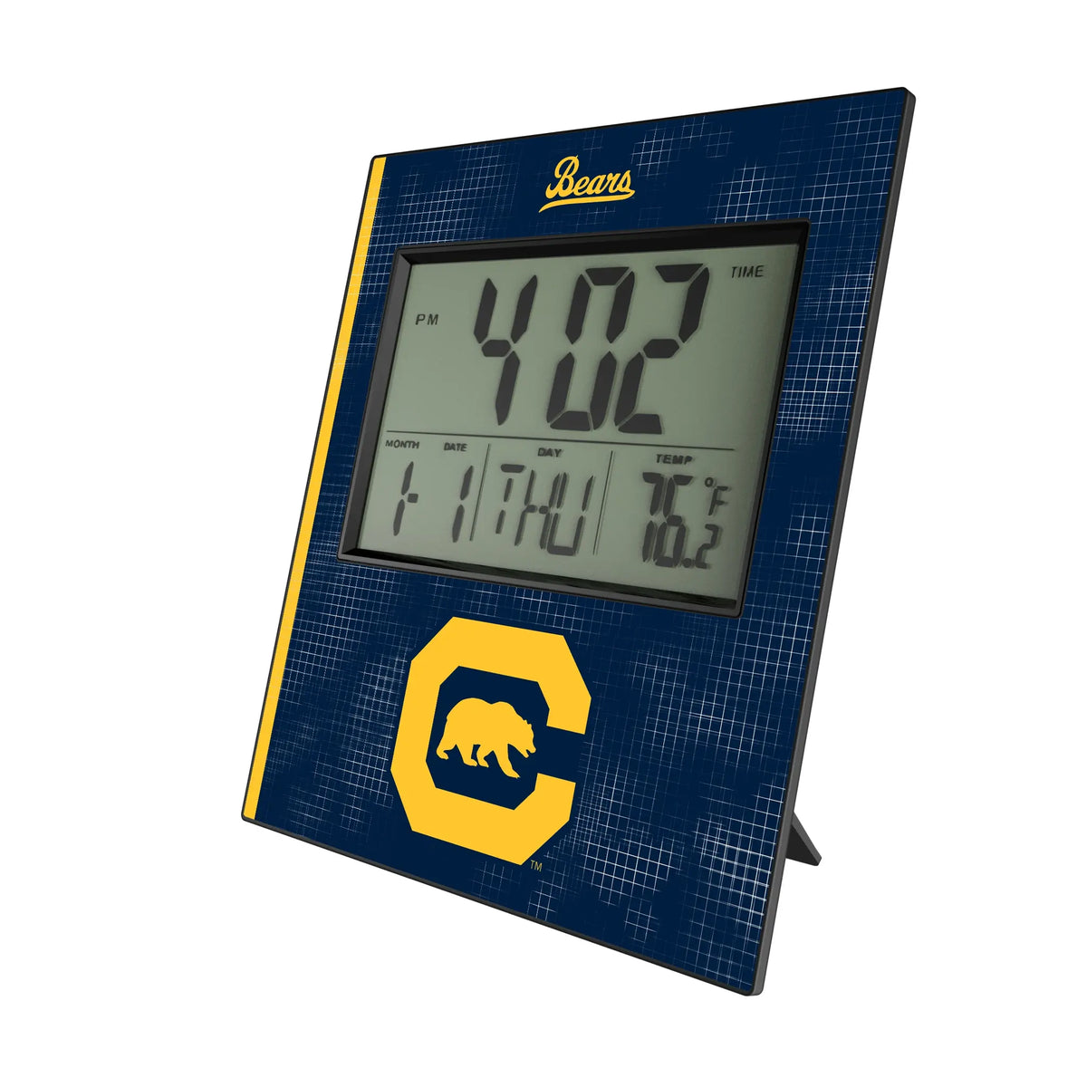 University of California Berkeley Golden Bears Hatch Wall Clock