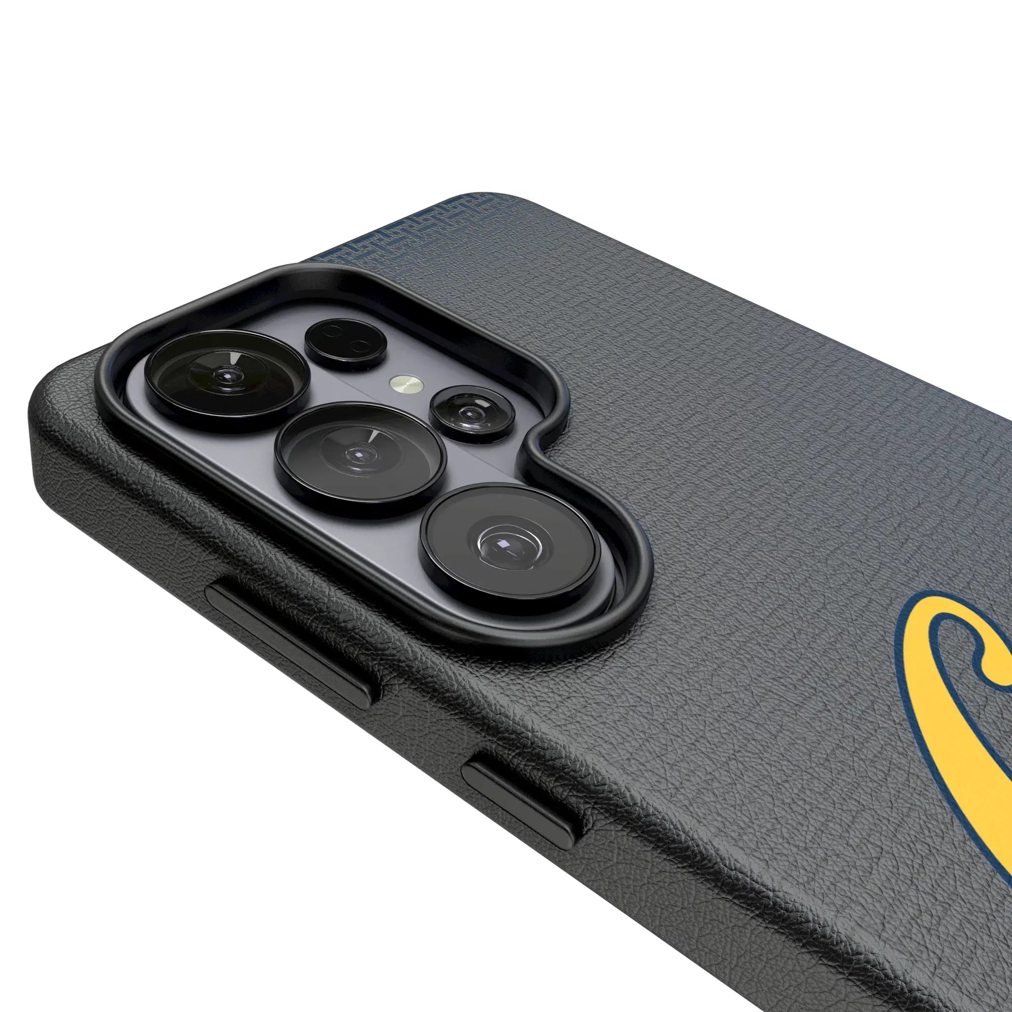 University of California Berkeley Golden Bears Linen Galaxy MagSafe Compatible Phone Case for Samsung Galaxy - Detail#Device_Galaxy S26 Ultra