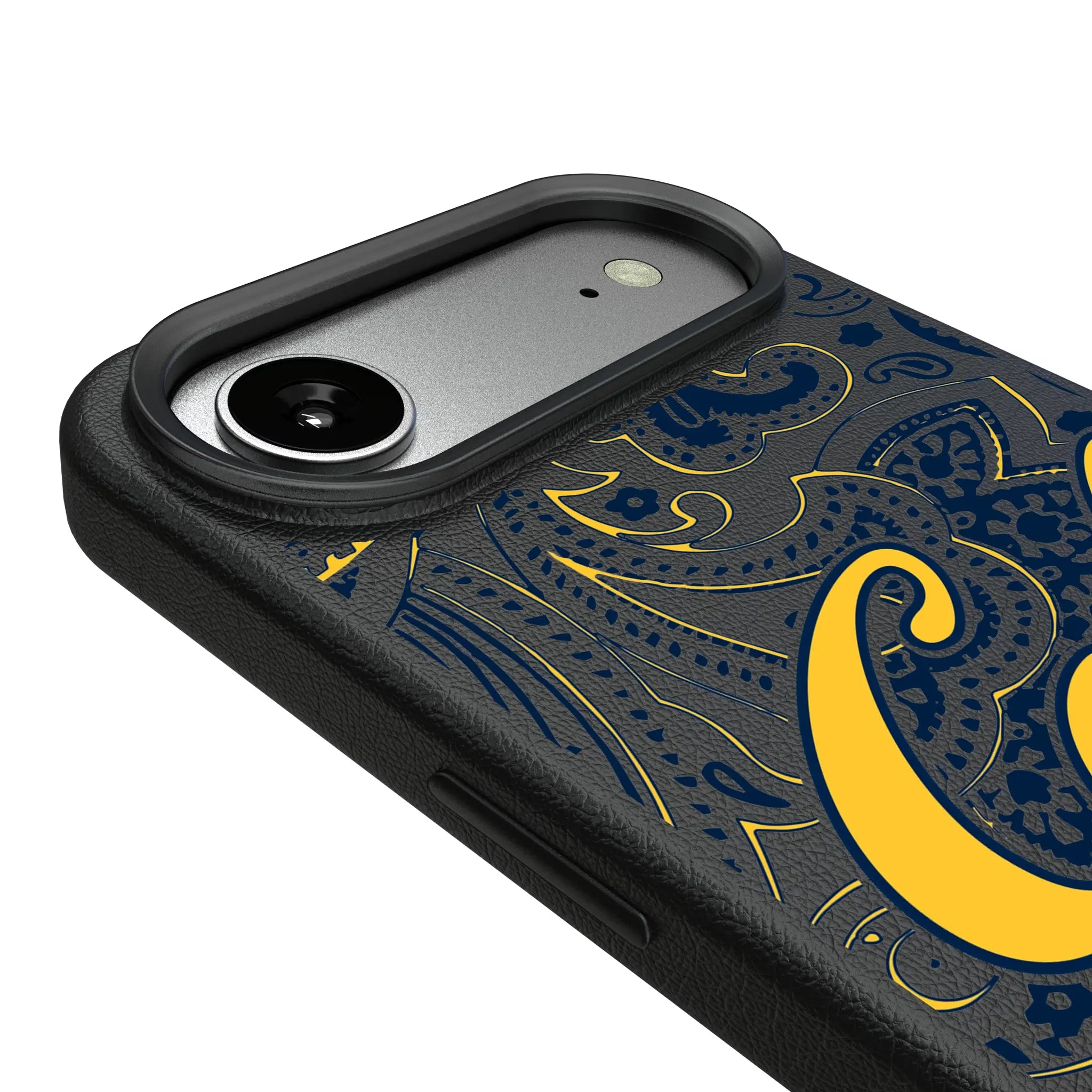 University of California Berkeley Golden Bears Paisley iPhone MagSafe Compatible Phone Case for Apple iPhone - Detail#Device_iPhone Air